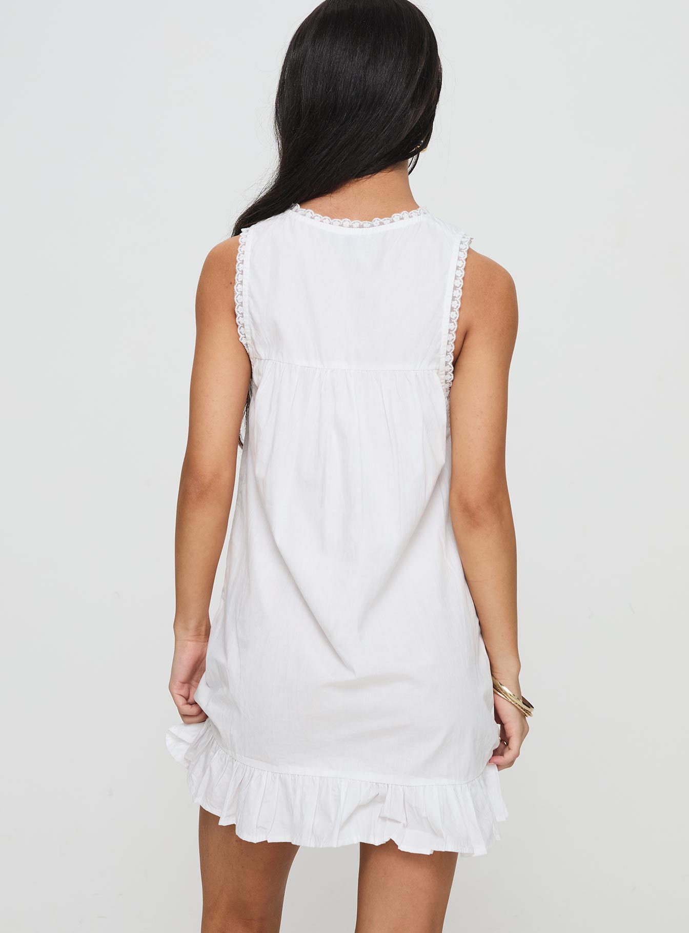 Lalita Mini Dress White、mySite、solidvoid