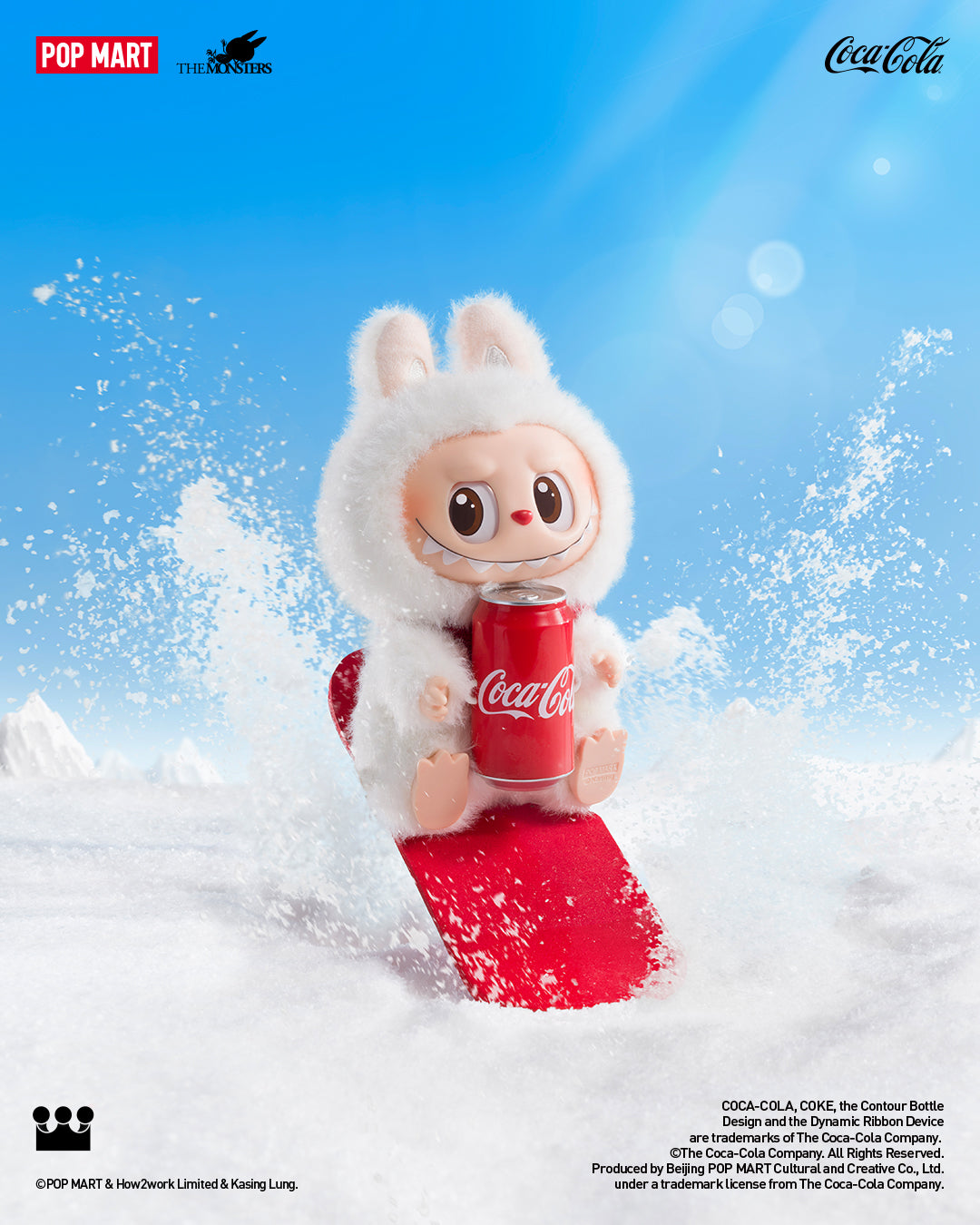  POP MART THE MONSTERS COCA-COLA SERIES-Vinyl Face Blind Box、mySite、greenlandpopulation