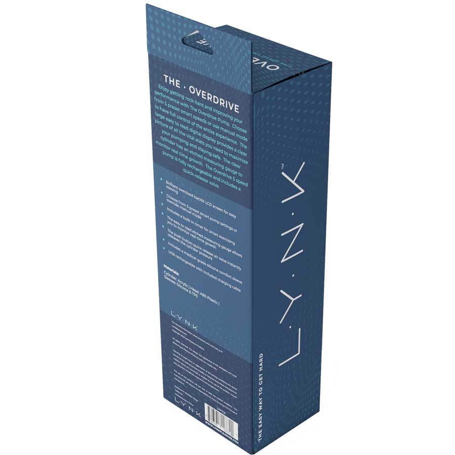 Overdrive Smart Automatic 5 Speed Electric Penis Pump By Lynk Pleasure、mySite、bottomscart