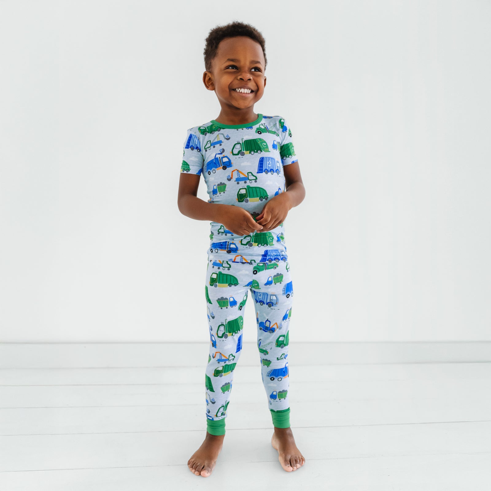  Clean Up Crew Two-Piece Short Sleeve Pajama Set、mySite、layawaytickets