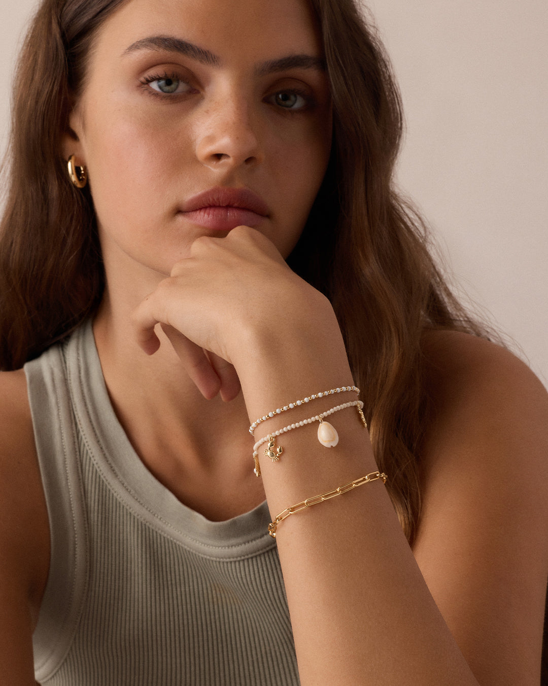 Ocean Mini Charm Bracelet、mySite、hinf8tx79