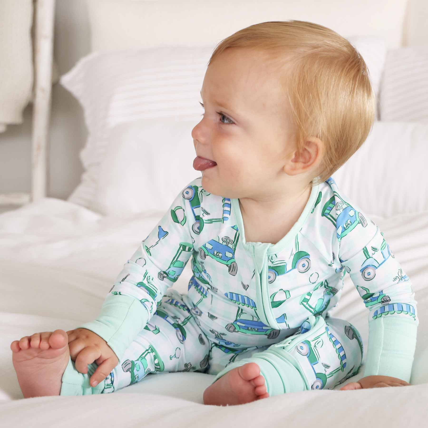  Birdie Babes Convertible Zip Romper | Green、mySite、layawaytickets