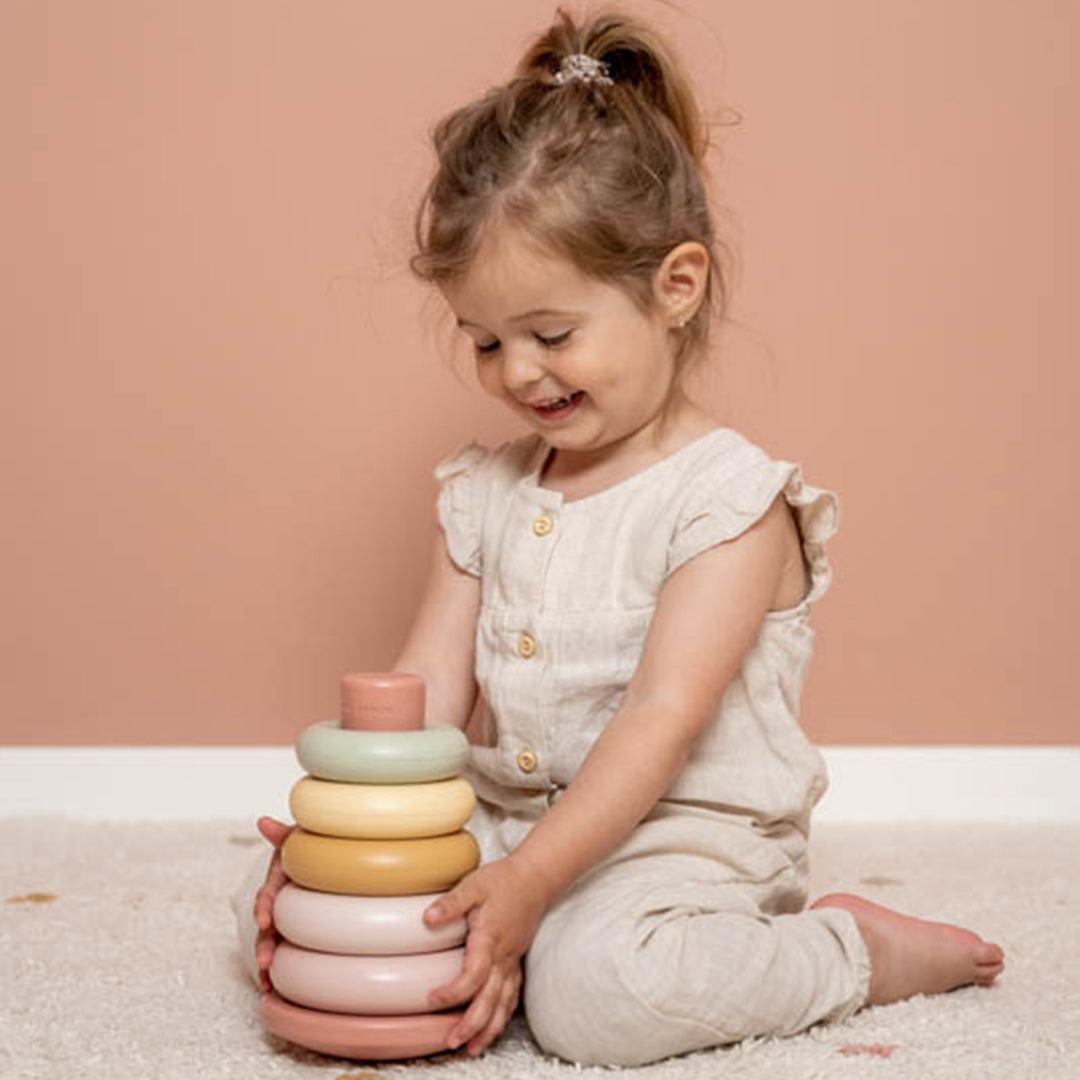  Little Dutch Stacking Rings - Pink、mySite、merchandisen