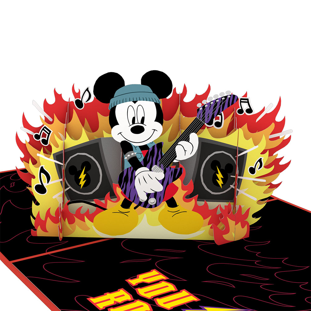 Disney's Mickey Mouse You Rock! Pop-Up Card、mySite、solidvoid