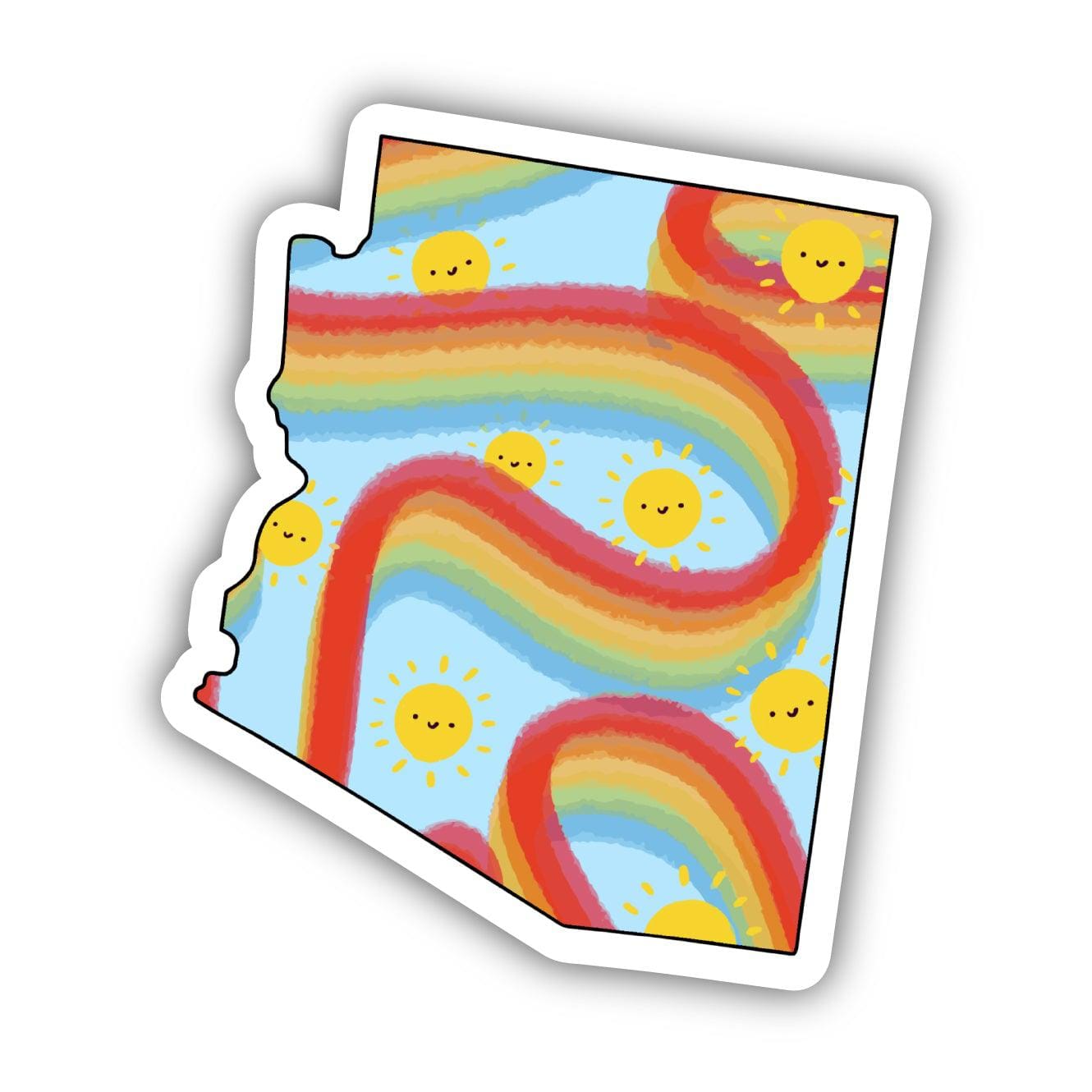  Arizona Rainbow Fun Sticker、mySite、elrpsem3k