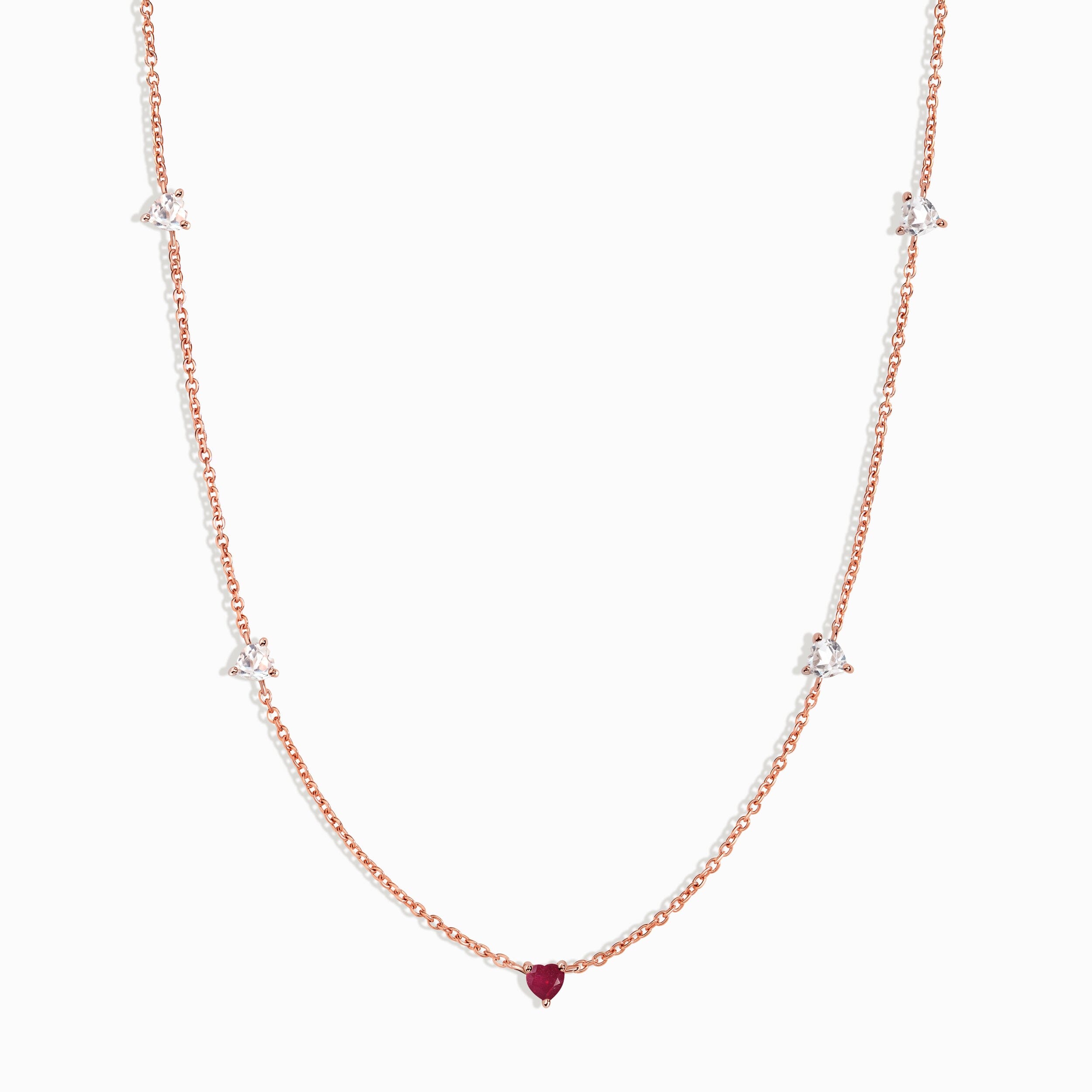 Ruby Never Without My Gem Necklace - July Birthstone、mySite、hinf8tx79