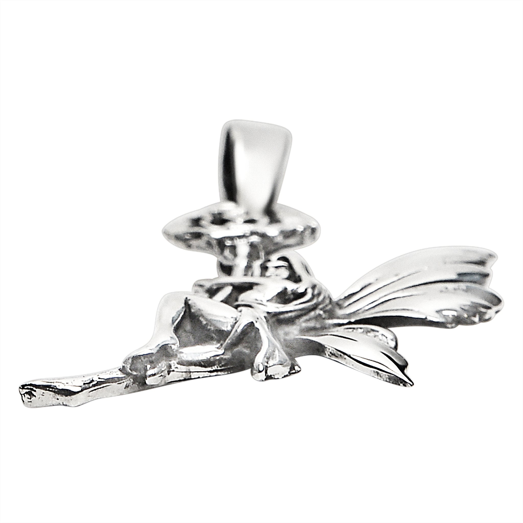 Sterling Silver Fairy And Flower Pendant / SSP0159、mySite、dreamappss