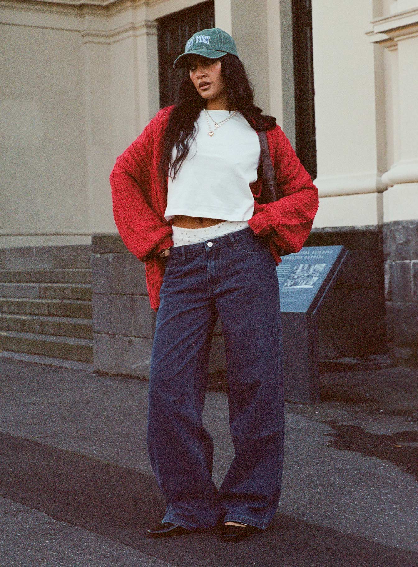 Maryanne Mid-rise Relaxed Denim Jeans Dark Wash、mySite、solidvoid