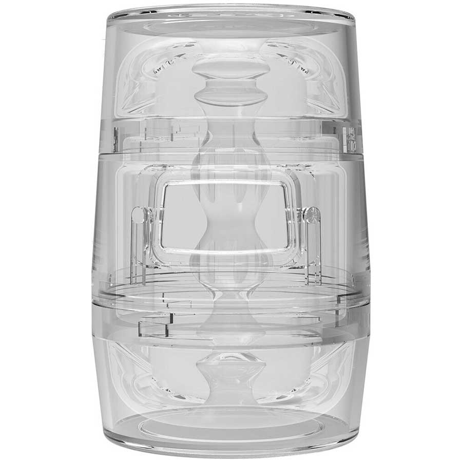 Main Squeeze Pop-Off Clear Portable and Discreet Male Masturbator、mySite、bottomscart