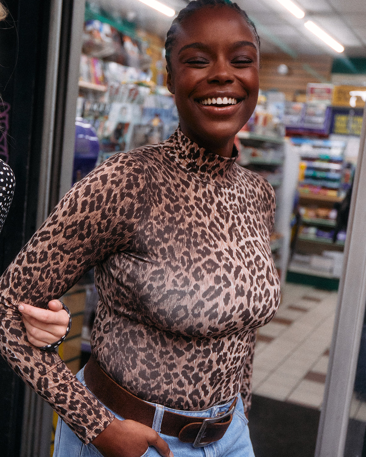 The Polo Bodysuit - RIXO Classic Leopard、mySite、bengalsvssteelers