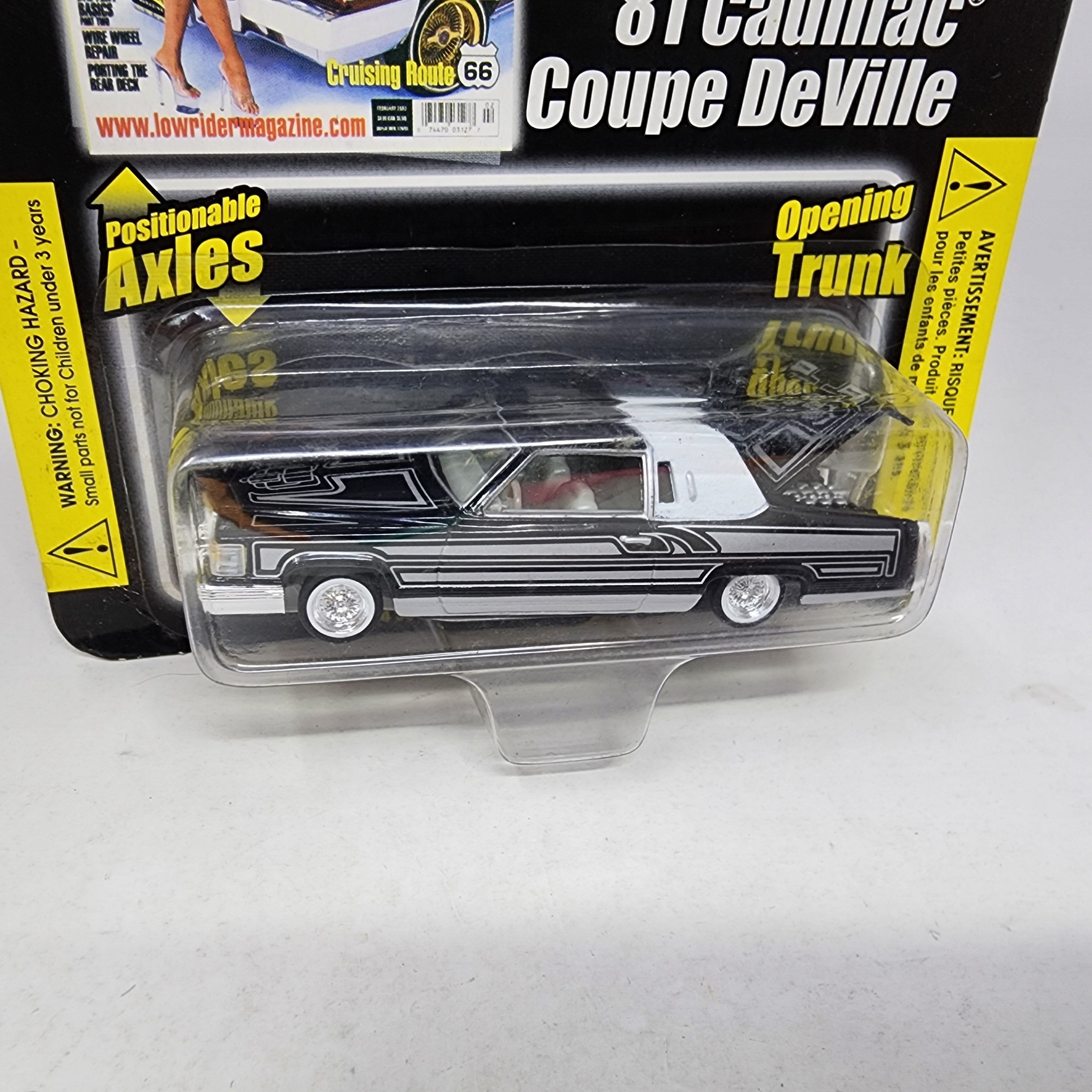 '81 Cadillac Coupe Deville * Lowrider Magazine Revell、mySite、hgirdovlk