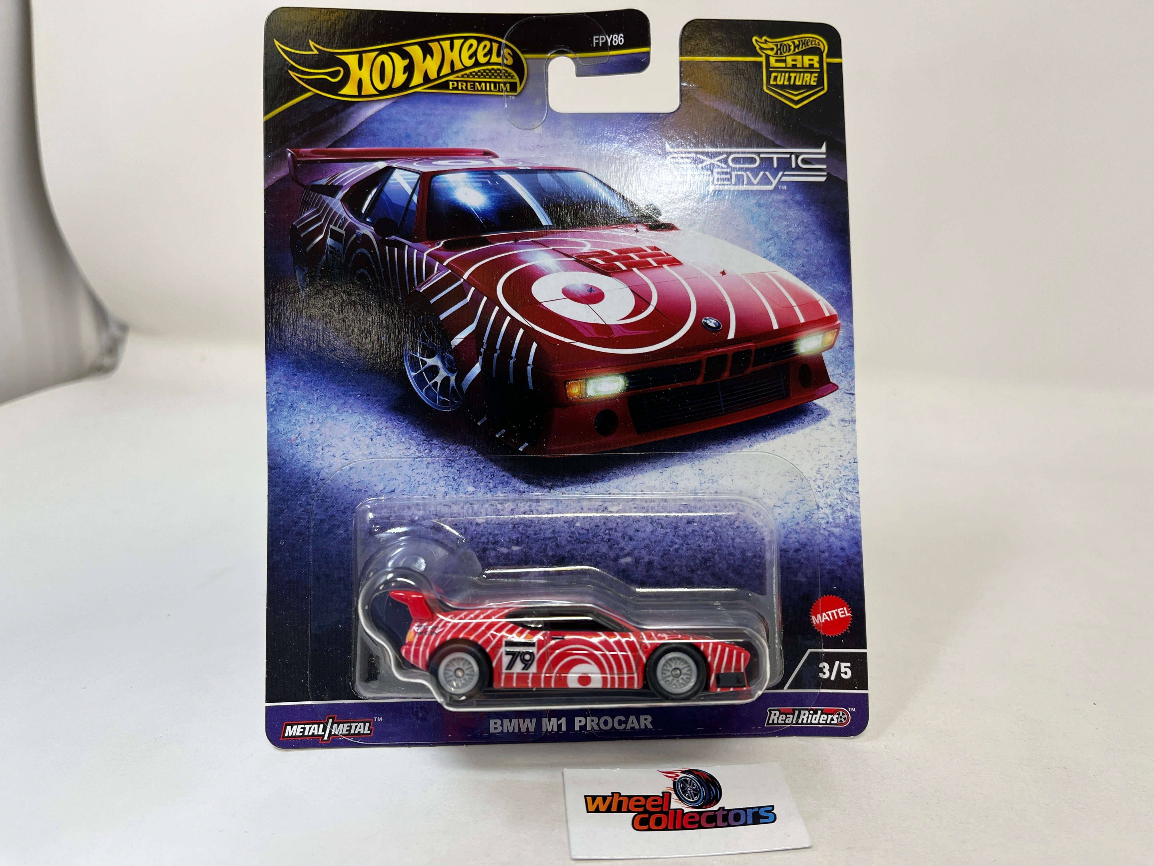 BMW M1 Procar * 2024 Hot Wheels Car Culture Exotic Envy 3 Case G、mySite、hgirdovlk