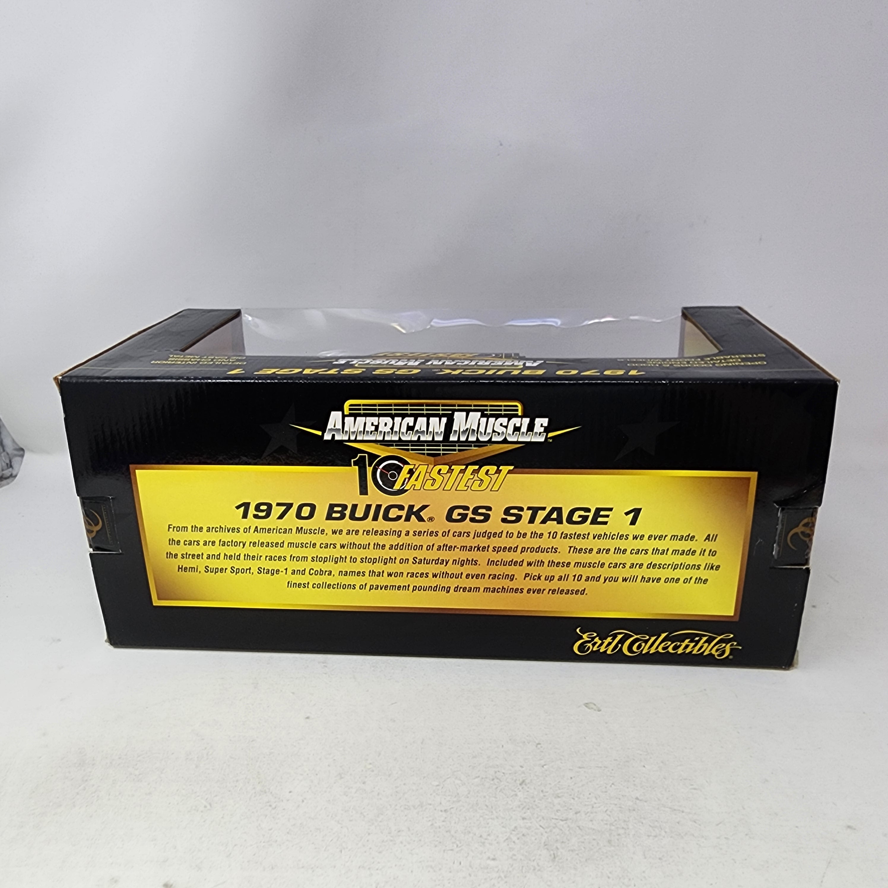 1970 Buick GS Stage 1 * ERTL Collectibles 1/18 Scale American Muscle 10 Fastest、mySite、hgirdovlk