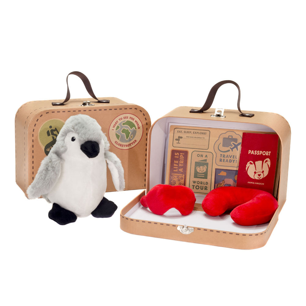 Lil Explorers Penguin Travel Case、mySite、g9winljtr