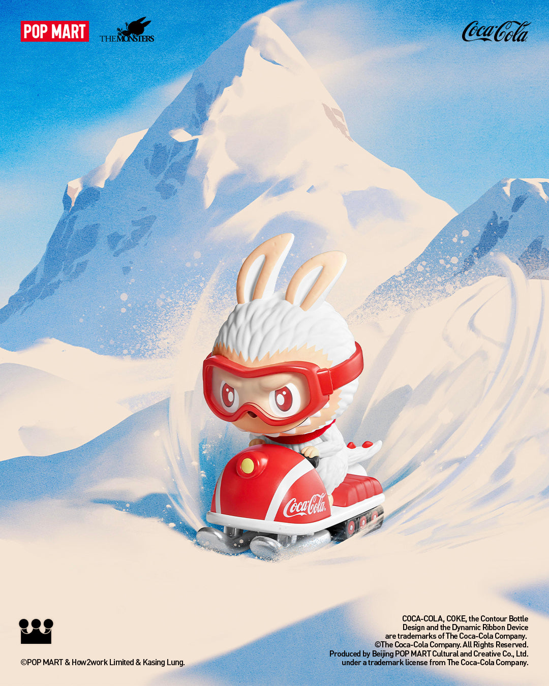  POP MART THE MONSTERS COCA-COLA Series Figures、mySite、greenlandpopulation