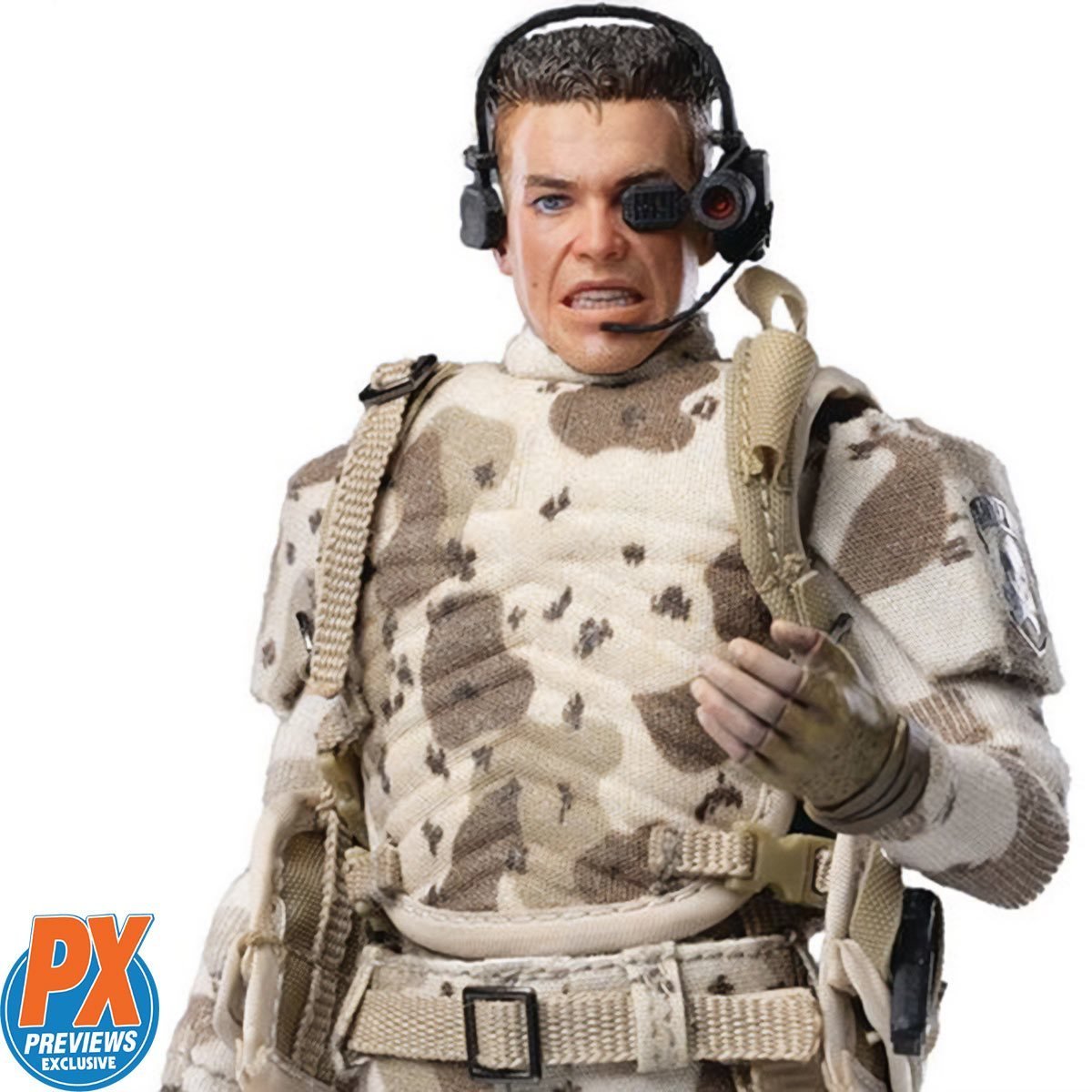 Hiya Universal Soldier Exquisite Super Series Previews Exclusive Luc Deveraux (1:12)、mySite、hgirdovlk
