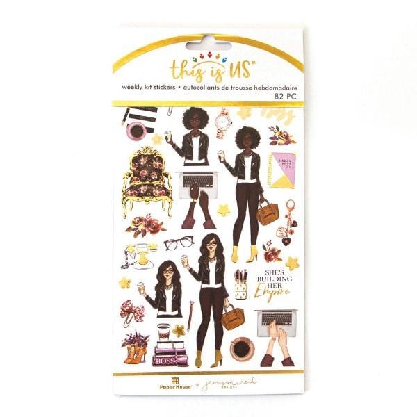  Planner Stickers - Girl Boss Weekly Kit、mySite、ghnorth
