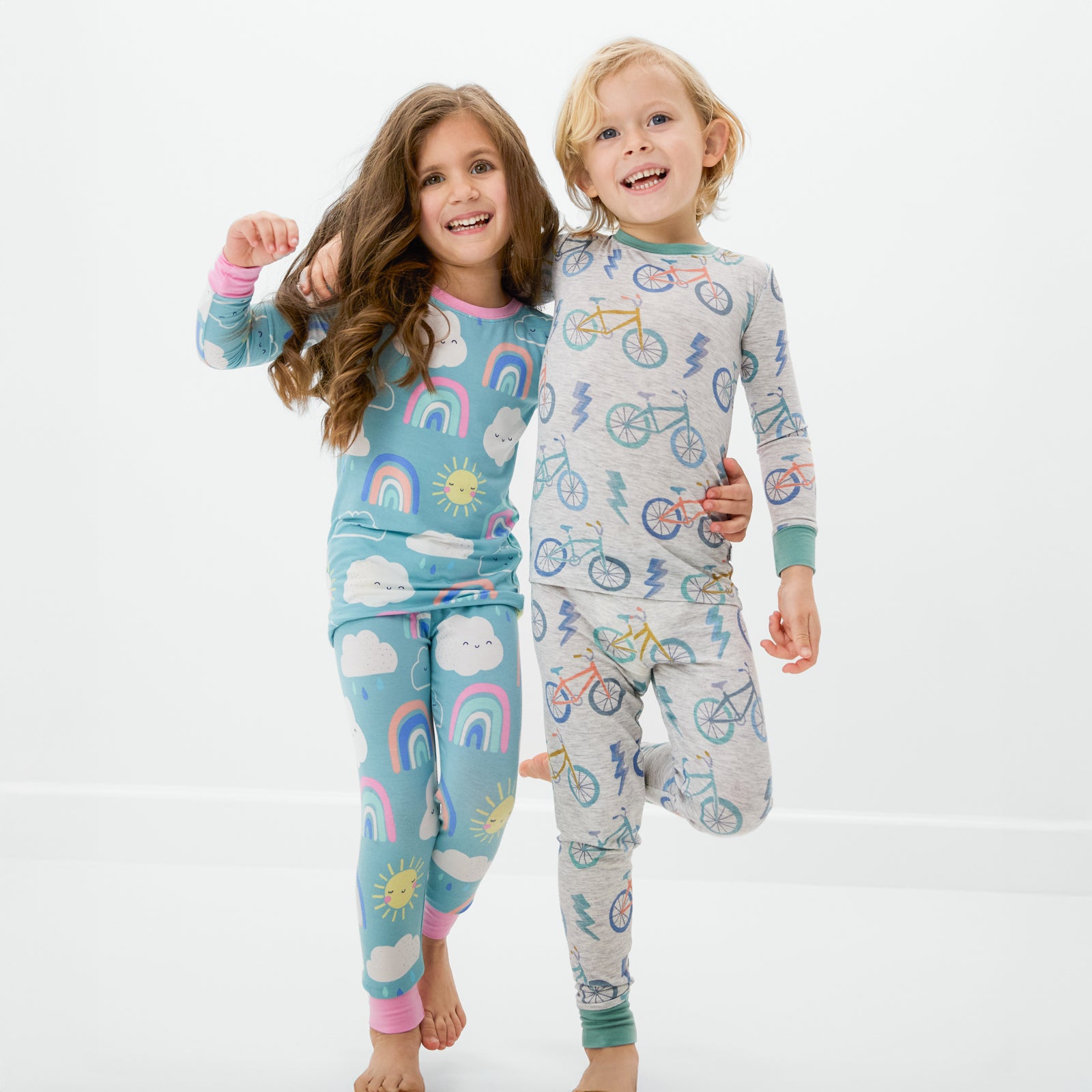 Let's Ride Two-Piece Pajama Set、mySite、g9winljtr