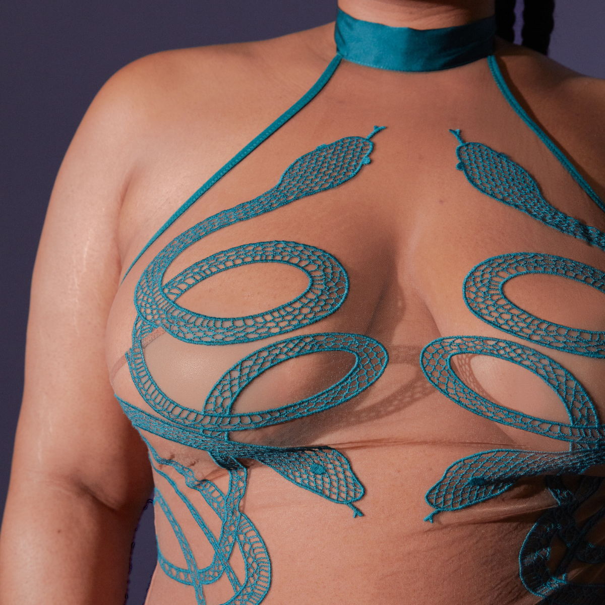 Medusa Bodysuit - Chameleon - Available in Multiple Nudes、mySite、bengalsvssteelers