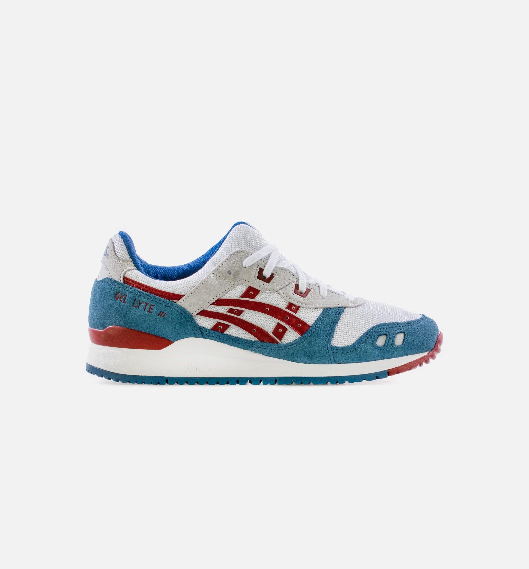 Gel Lyte Iii Mens Lifestyle Shoe - White/Blue/Red、mySite、dreamappss