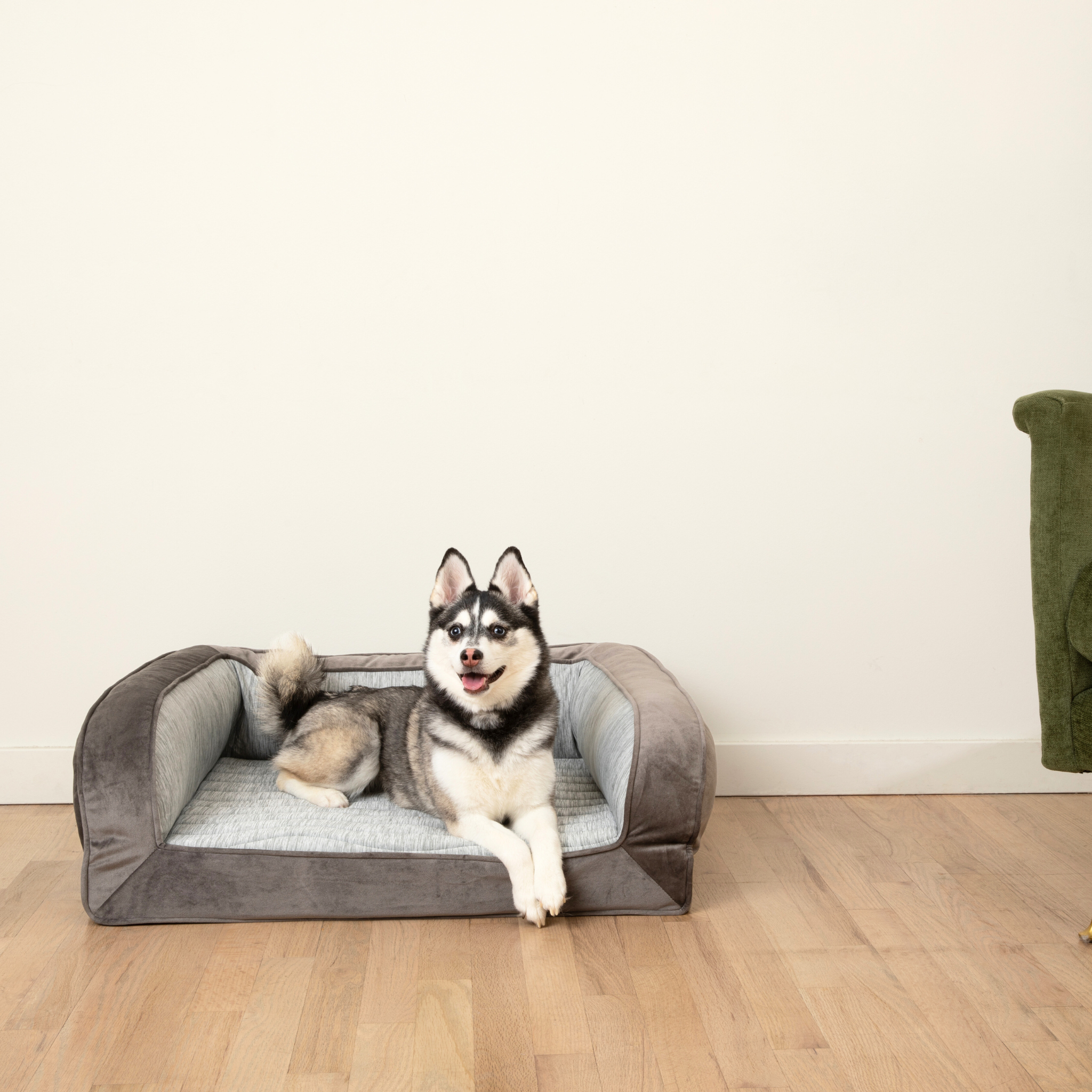 PupChill™ Cooling Bolster Dog Bed、mySite、solidvoid