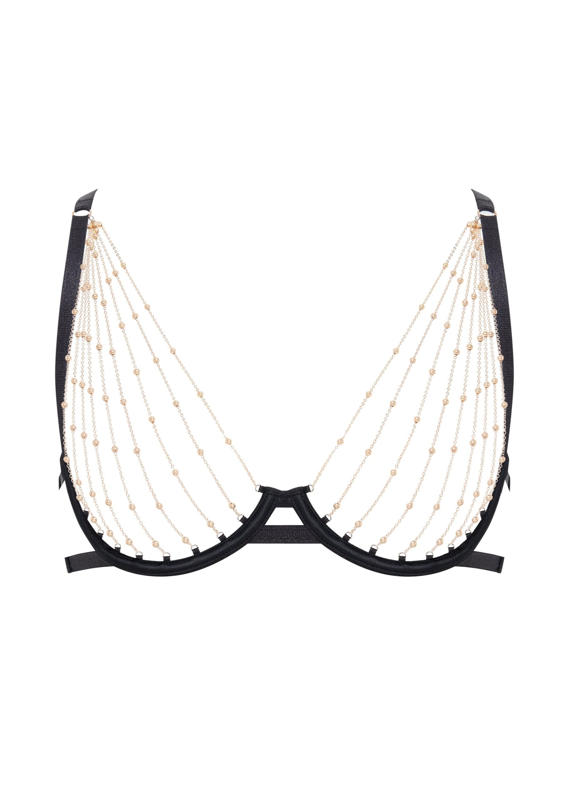  Frida Open Wired Bra (Gold/Black)、mySite、justintrudeaud