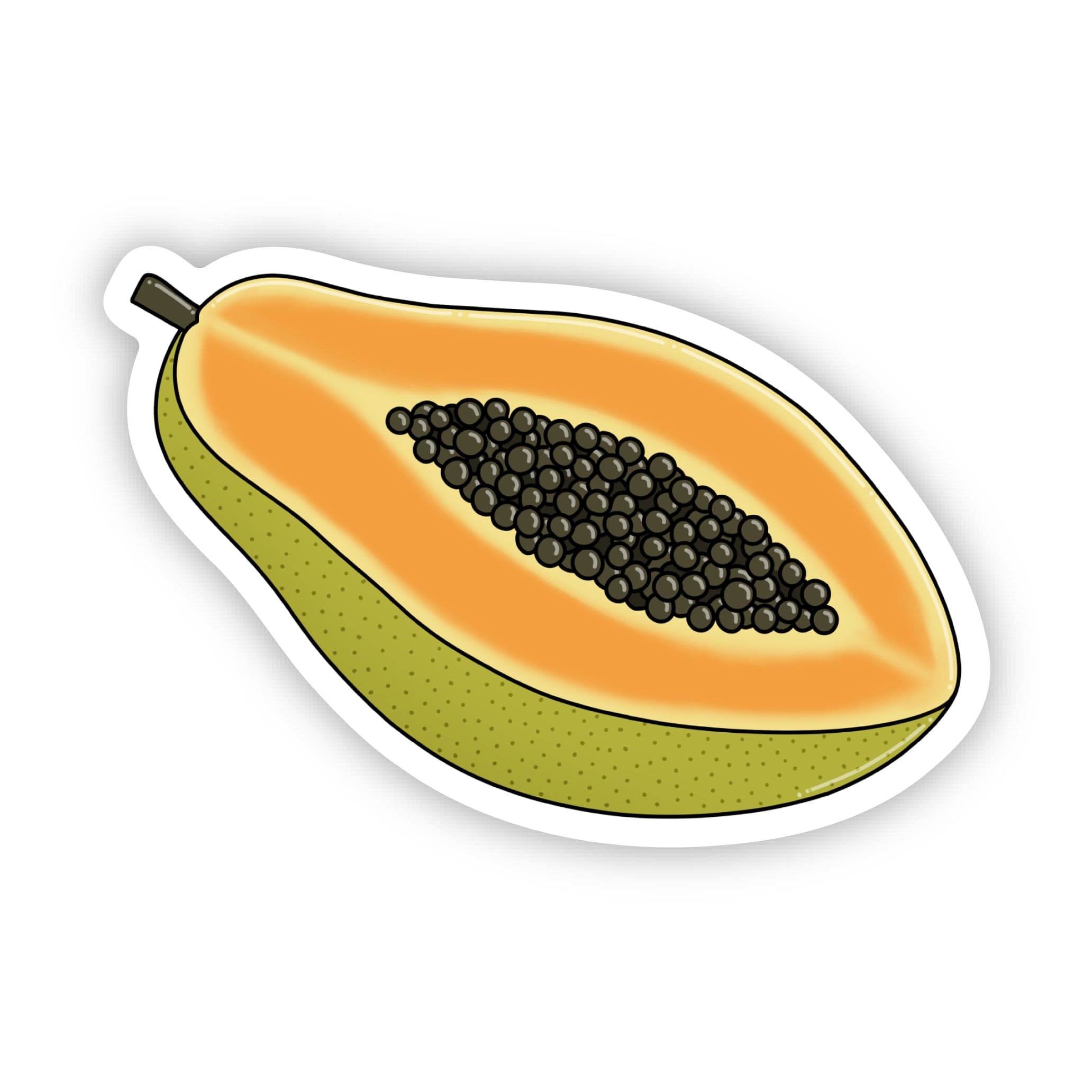  Papaya Fruit Sticker、mySite、elrpsem3k