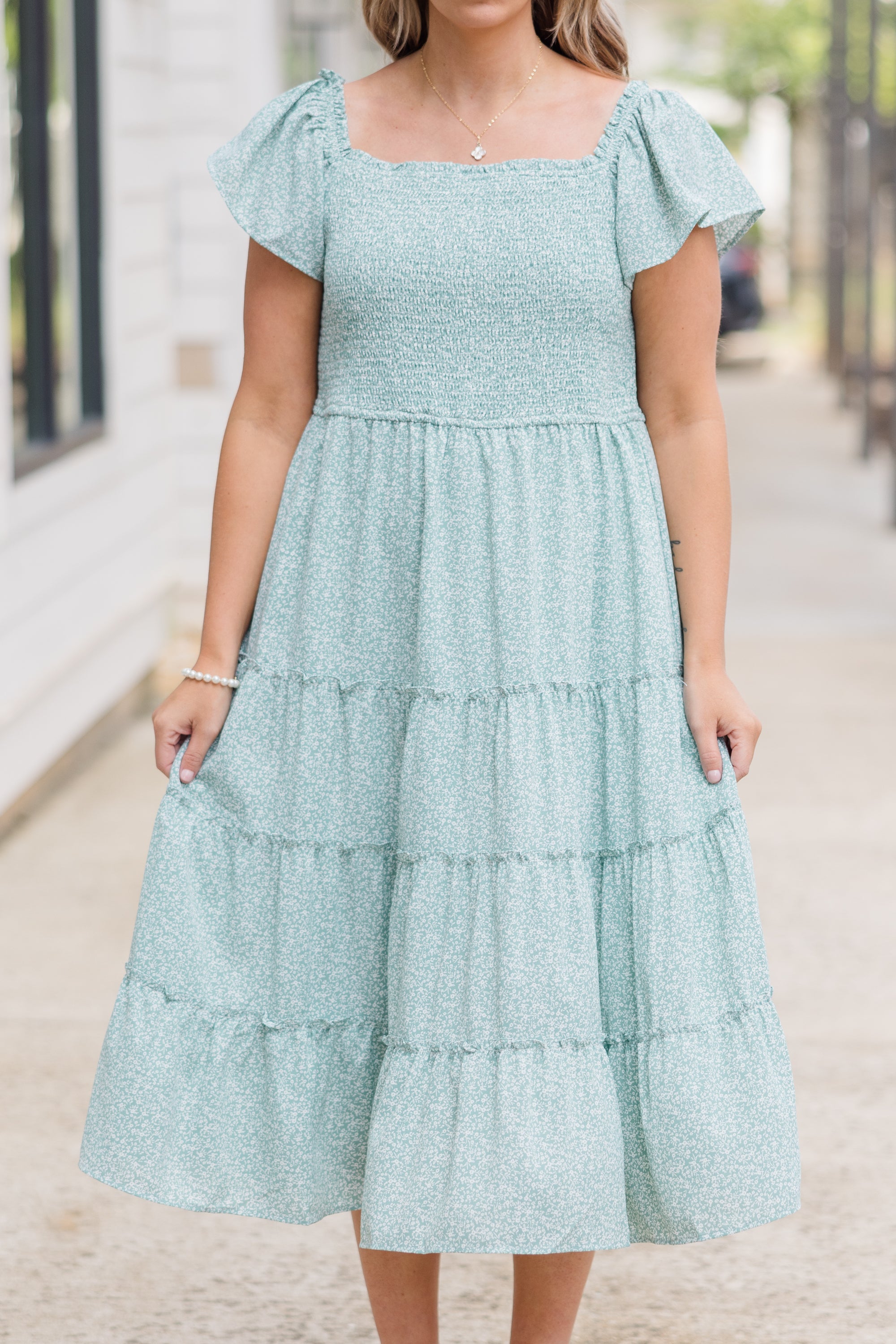  It's All Happening Dress, Sage、mySite、justintrudeaud