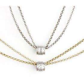 Emily Rosenfeld Double Chained Hebrew/English Inspirational Necklace、mySite、topwebapps