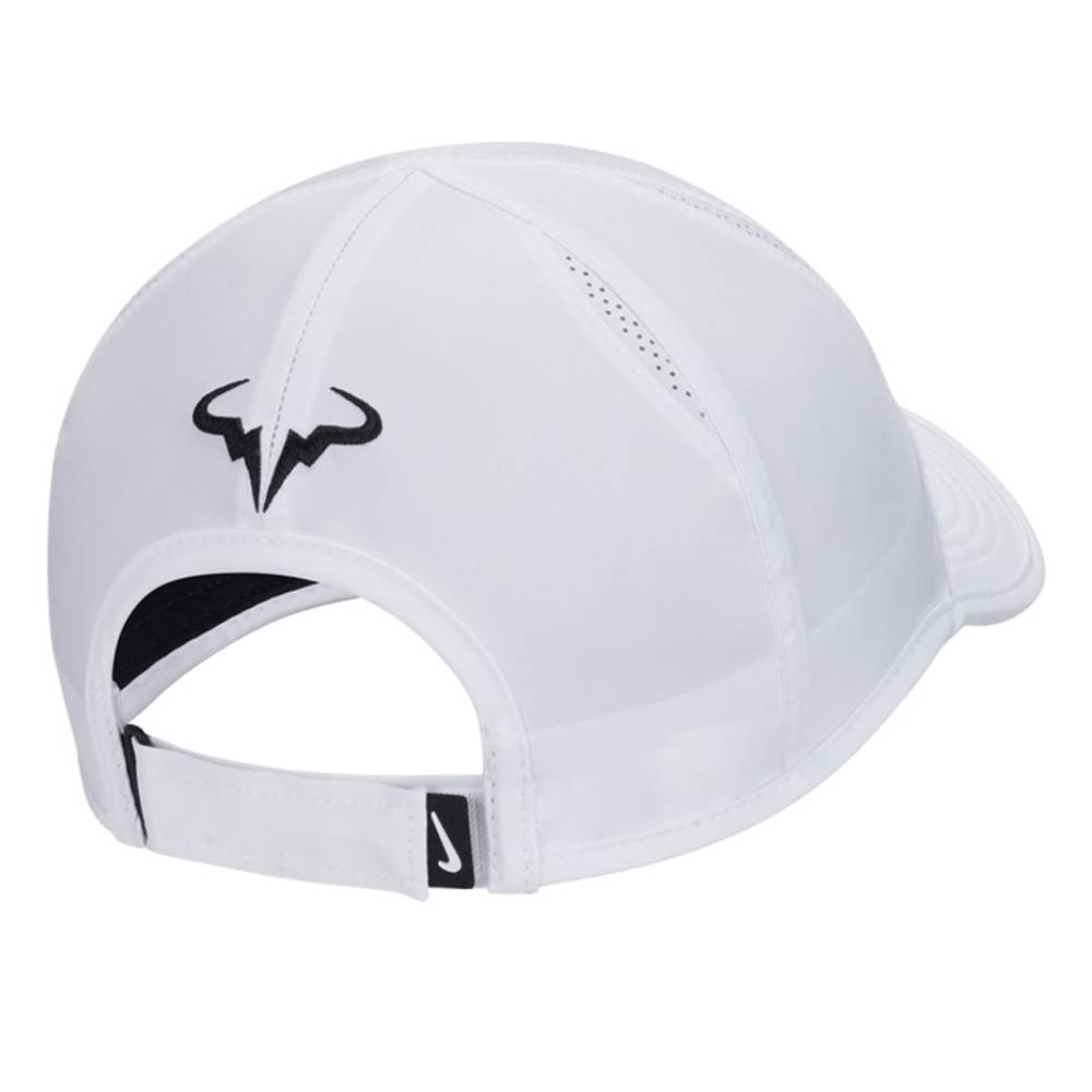 Nike Unisex Dri-FIT Rafa Club AeroBill Featherlight Cap (White)