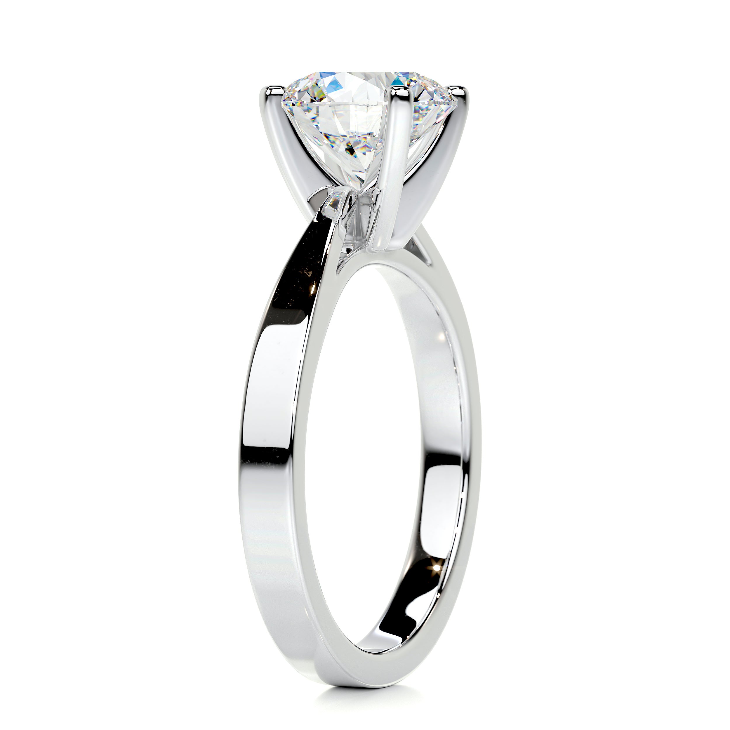 Diana Moissanite Ring -18K White Gold、mySite、hinf8tx79