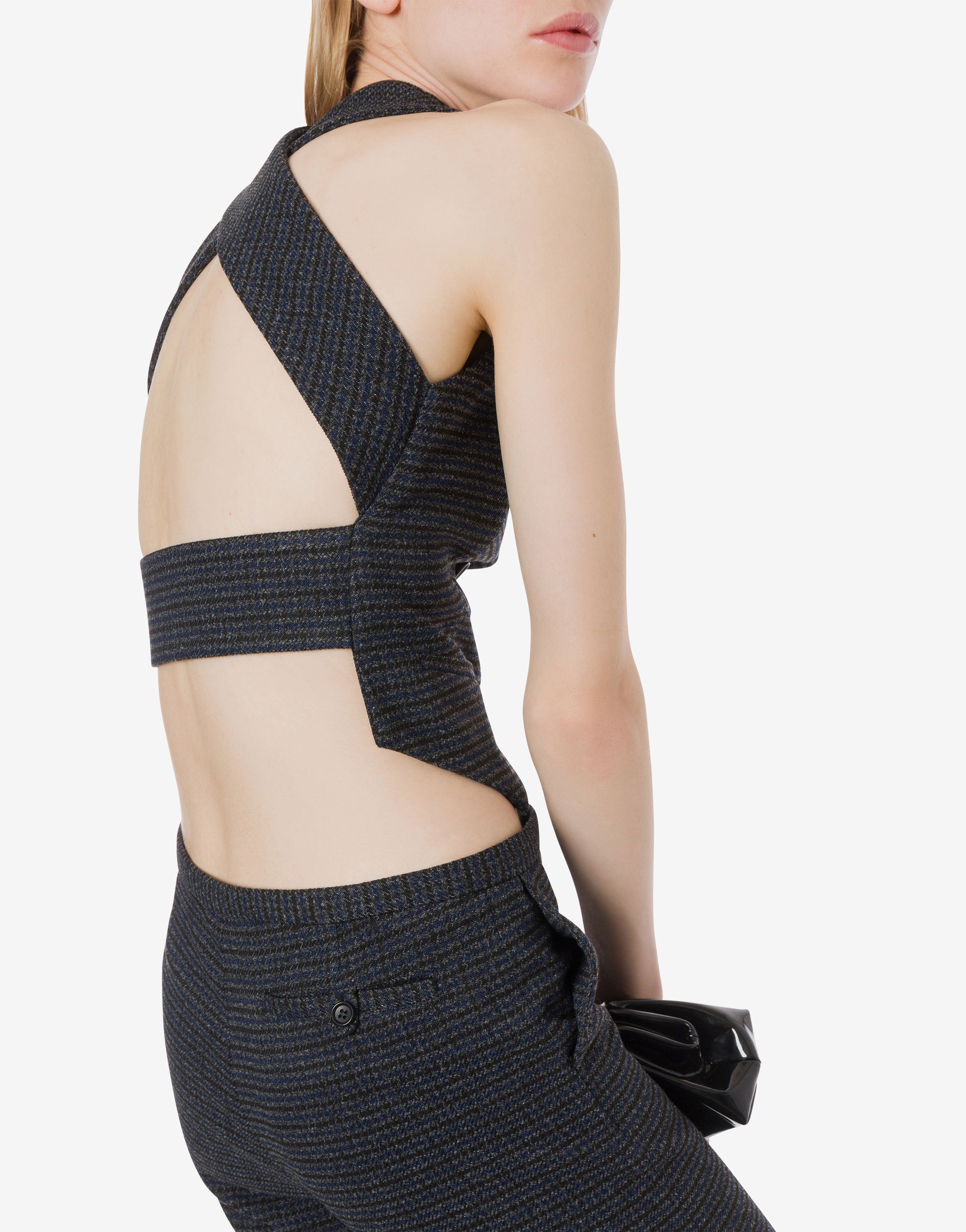 Gilet in pied de poule、mySite、aoinhome