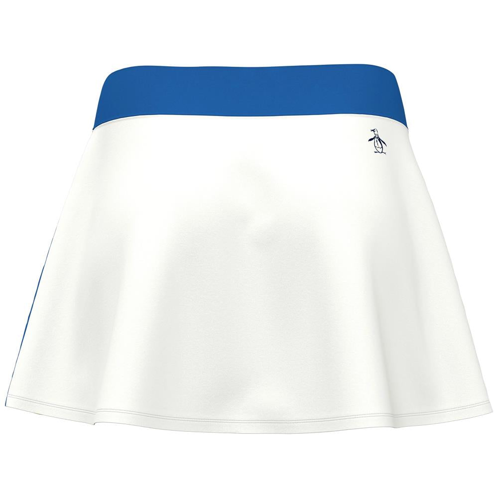 Penguin Women's Asymmetrical Colourblock Skort - Bright White