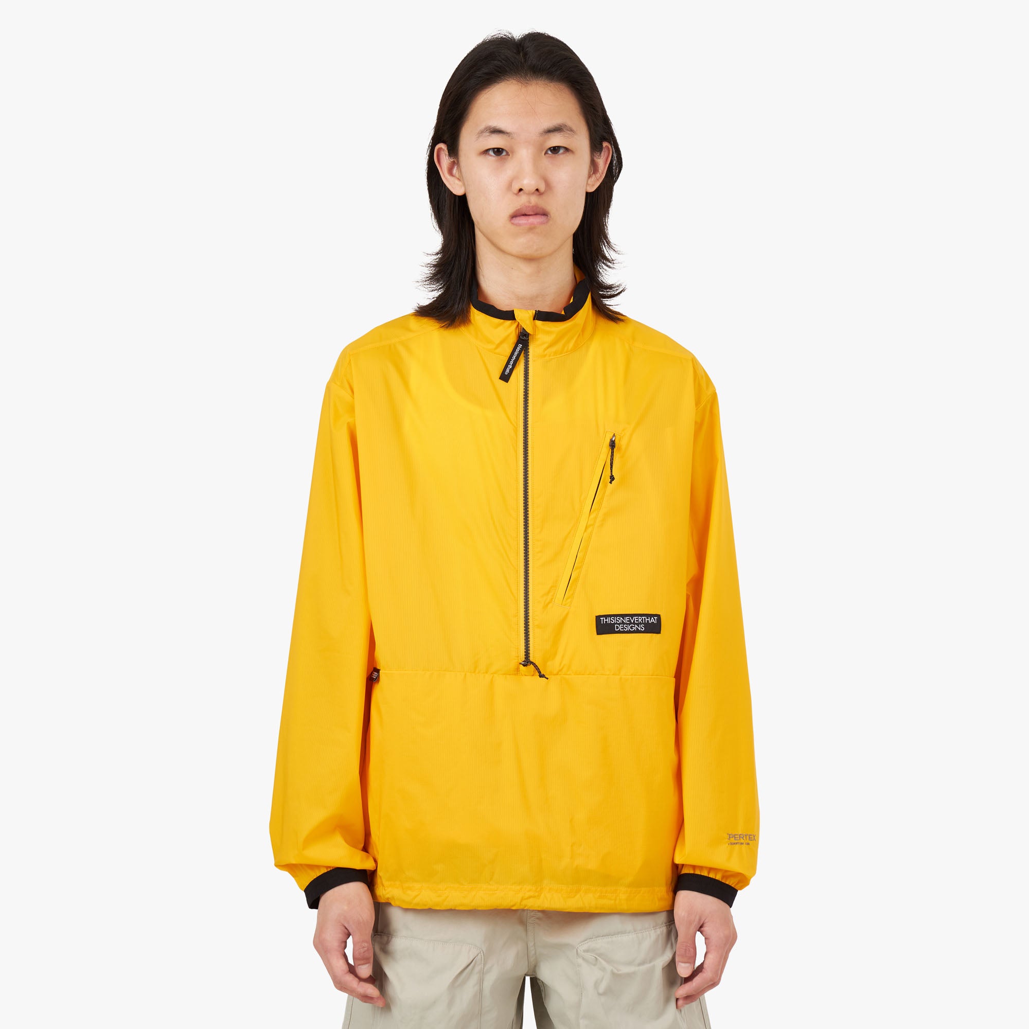  Thisisneverthat PERTEX Half Zip Pullover / Yellow、mySite、merchandisen