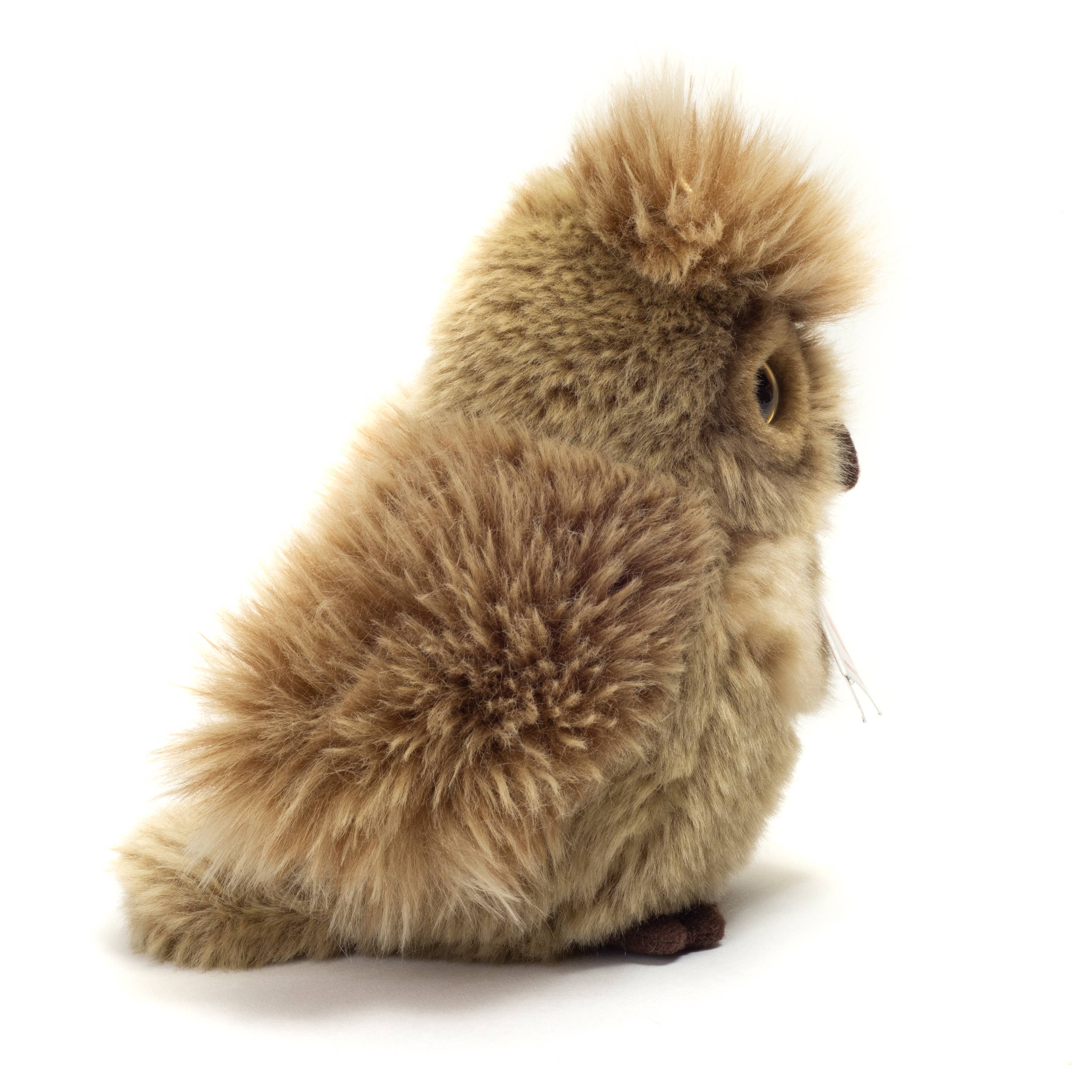 Plush Horned Owl 17 cm plush toy by Teddy Hermann-SO CUTE!、mySite、g9winljtr