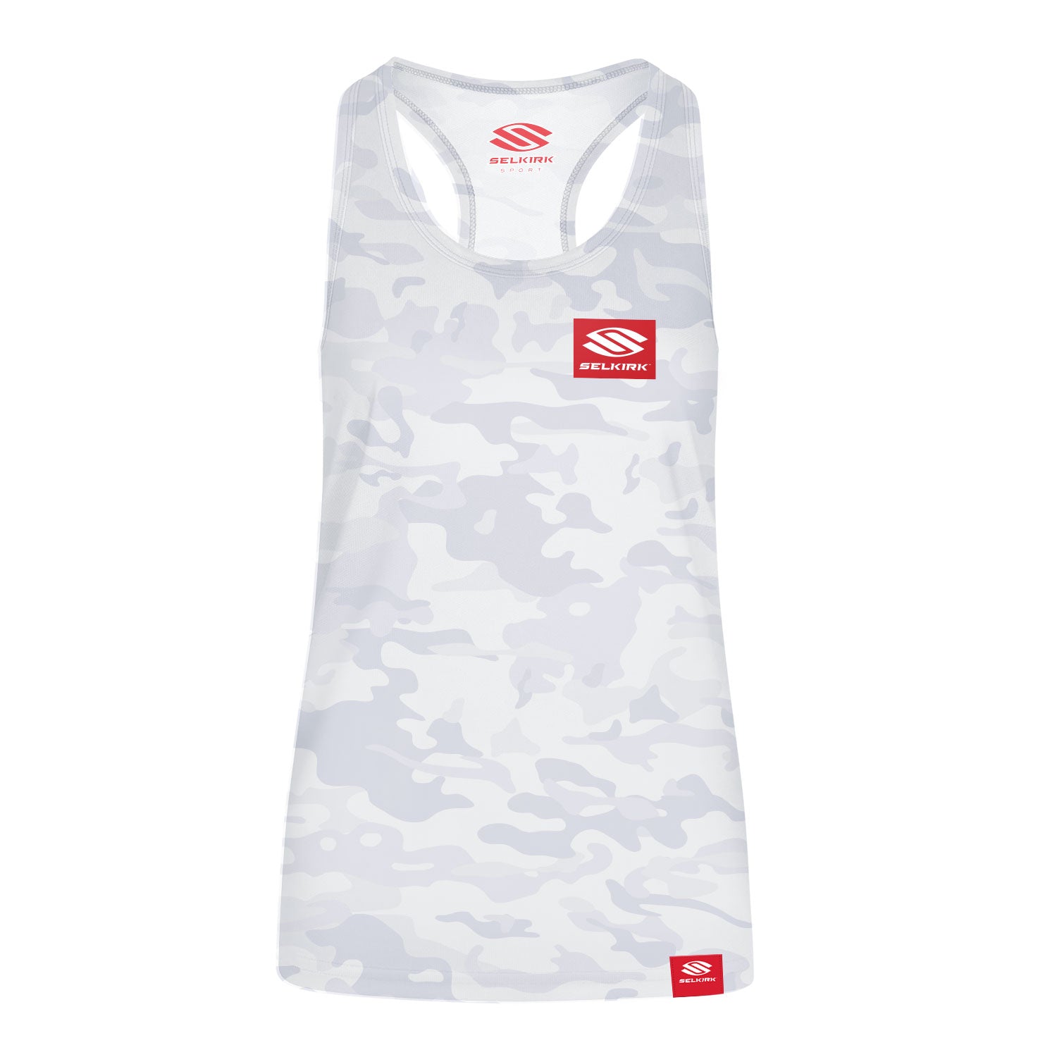 Selkirk Women's Red Label Tank Top - Camo - Stretch-Wik Technology、mySite、noshort