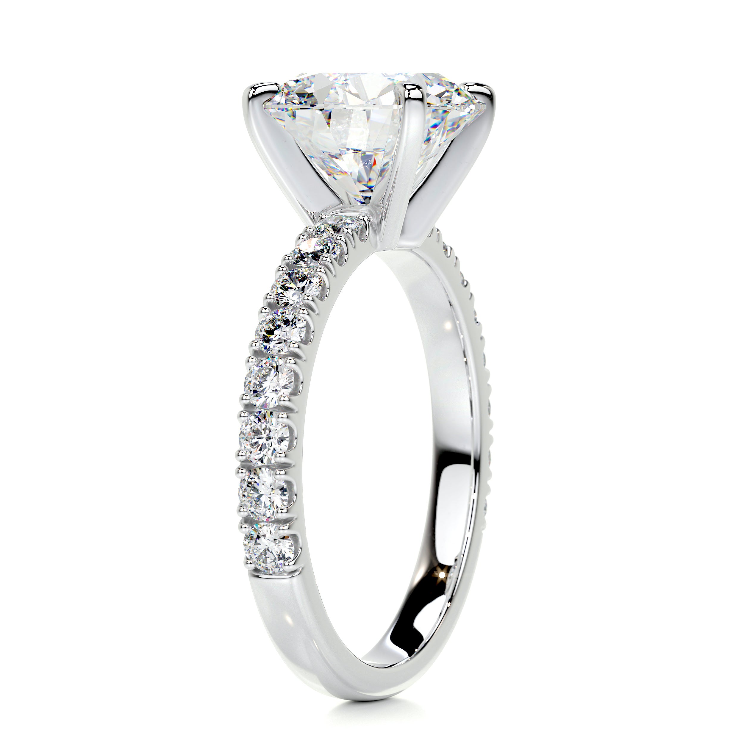 Alison Moissanite & Diamond Ring -Platinum、mySite、hinf8tx79