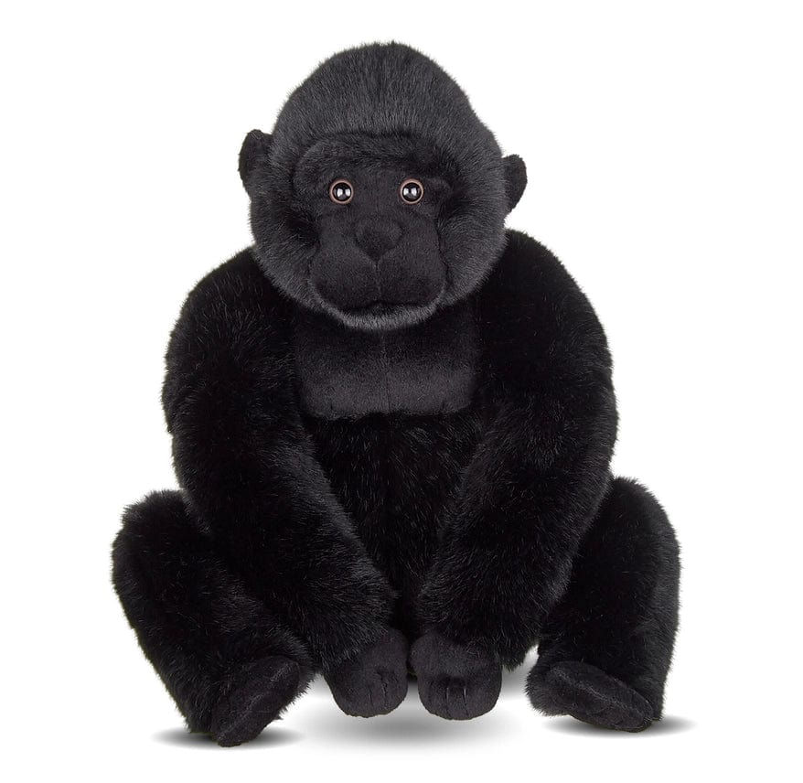 Plush Gorilla Realistic Stuffed Toy by Bearington CUTE!!!、mySite、g9winljtr