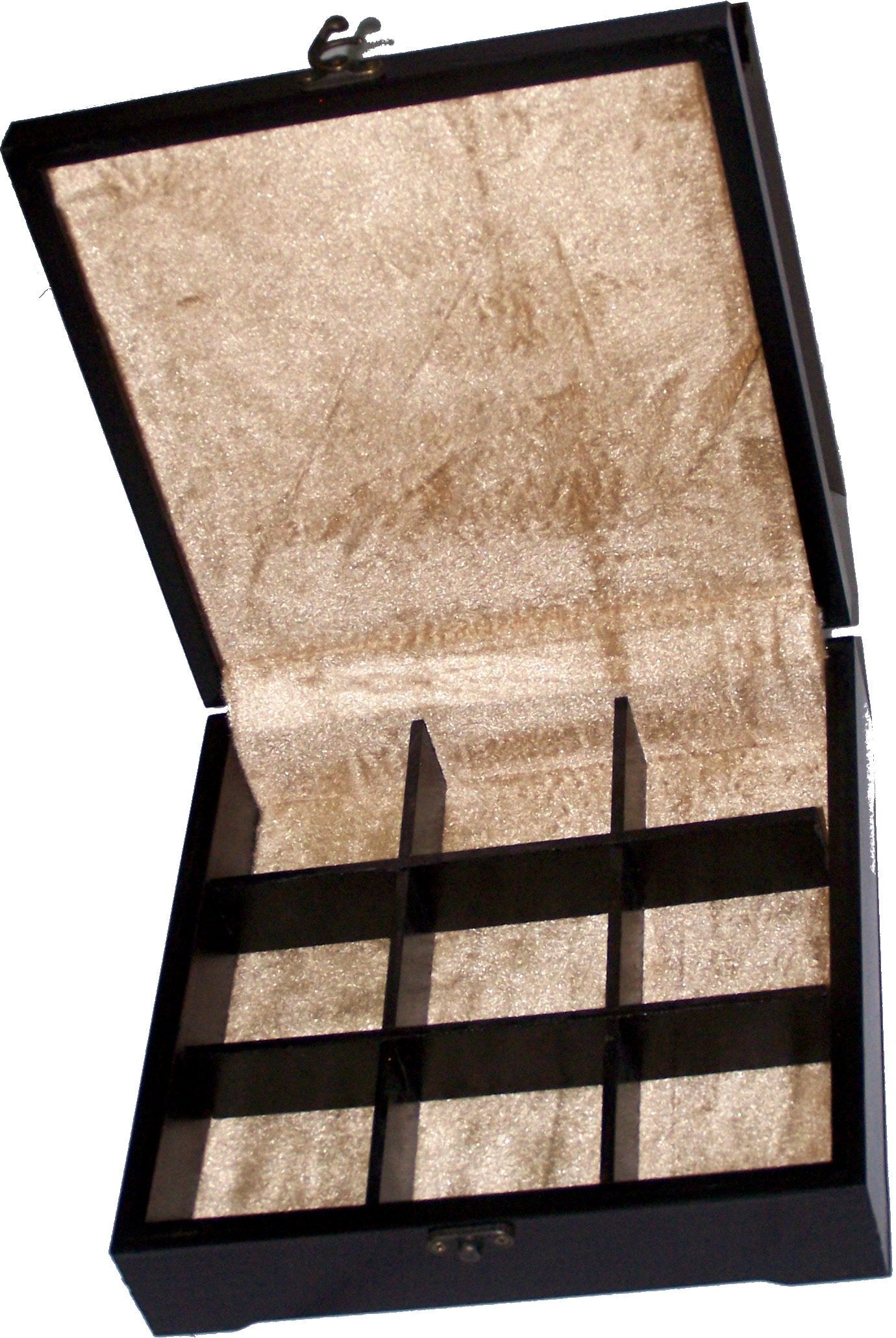  Hand made wooden box made with embroidered top - Extra Large ( 24 x 24 x 7.5 cm or 9.5 x 9.5 x 3 inches )、mySite、elrpsem3k