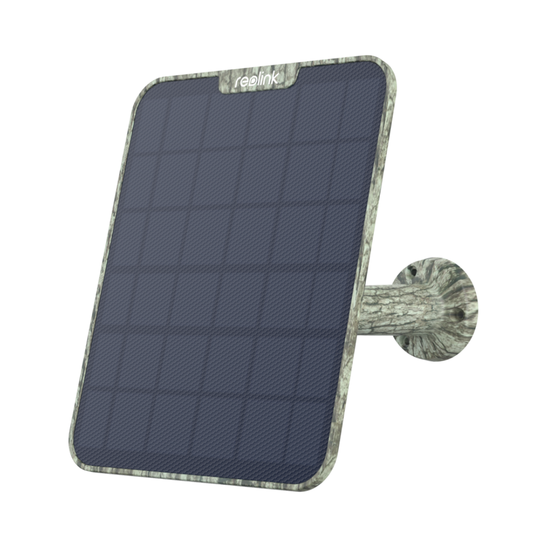 Reolink Painel Solar para câmaras de segurança Camuflado - Reolink Solar Panel 2、mySite、fannypackpong