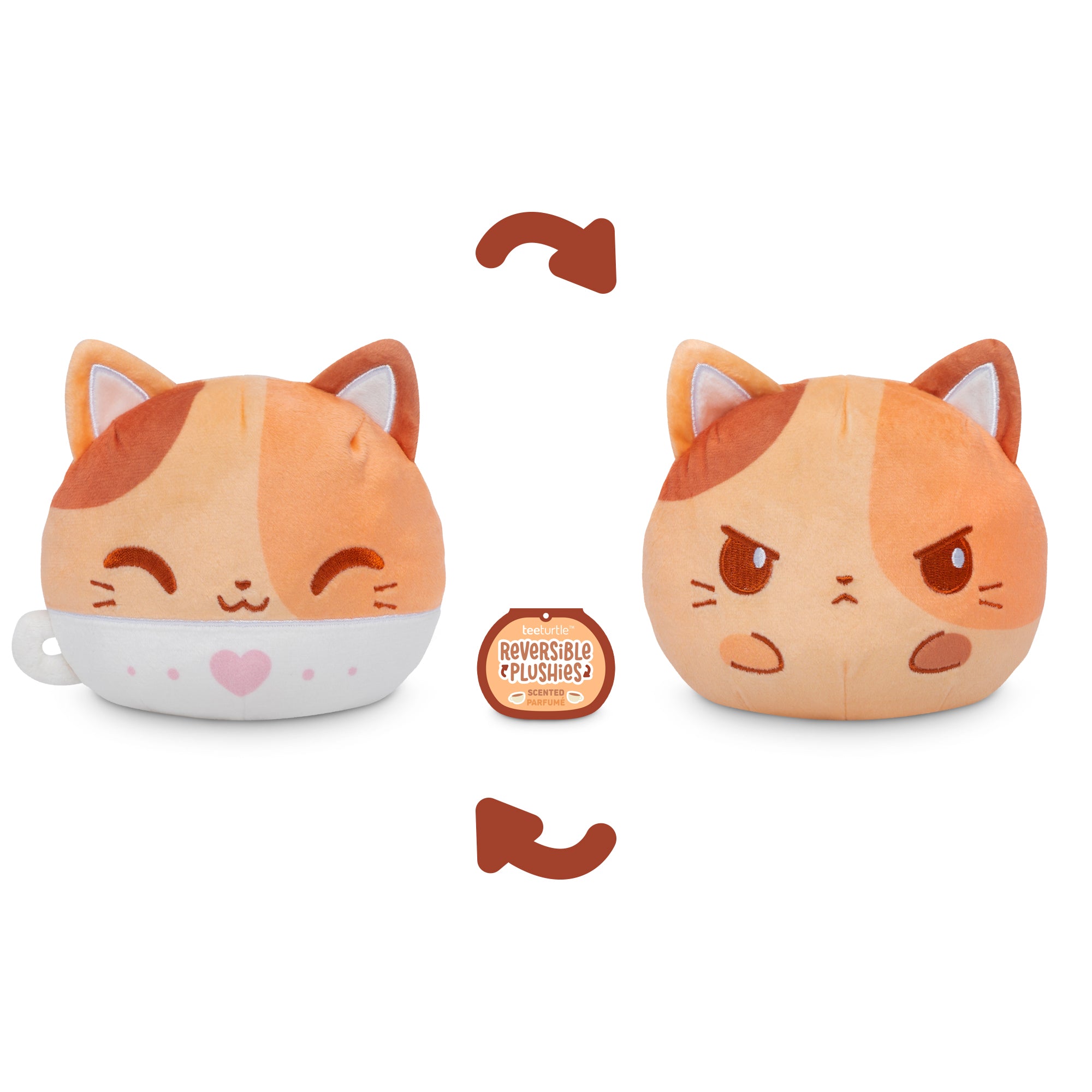 Kitty Latte 4 Mocha-Scented Reversible Plushie、mySite、lovesweatpilates