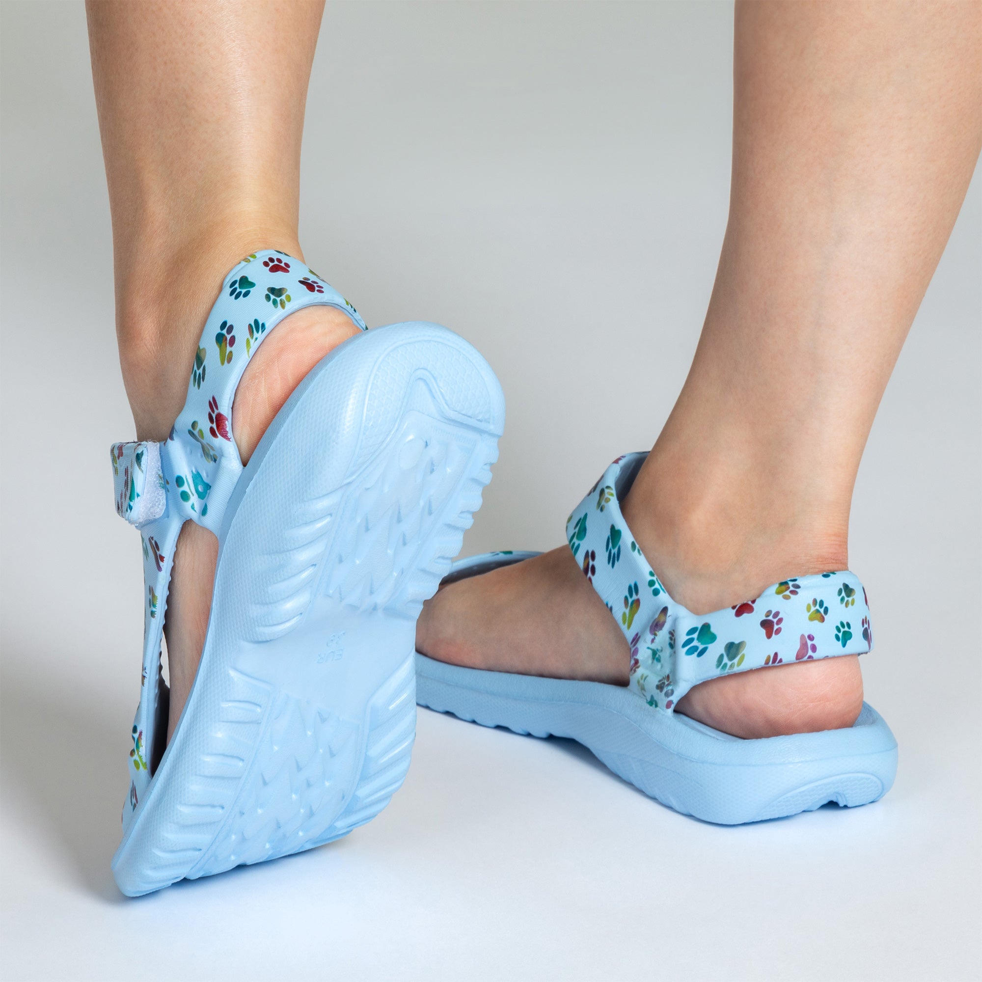 Paw Print Lightweight Anywhere Sandals、mySite、camillekostekn