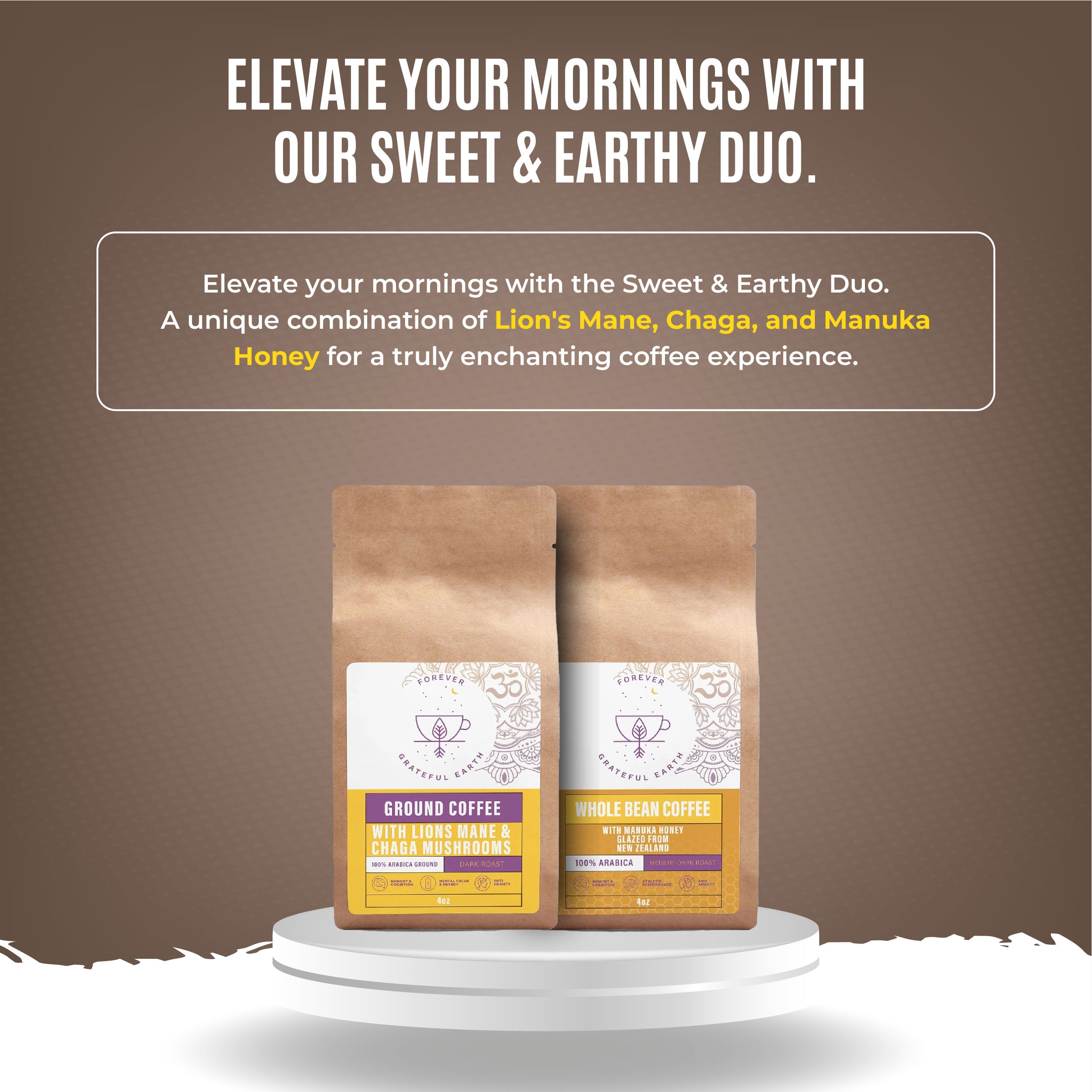 Sweet & Earthy Duo - Harmony in Every Cup Success、mySite、gigharbornorthrealestate