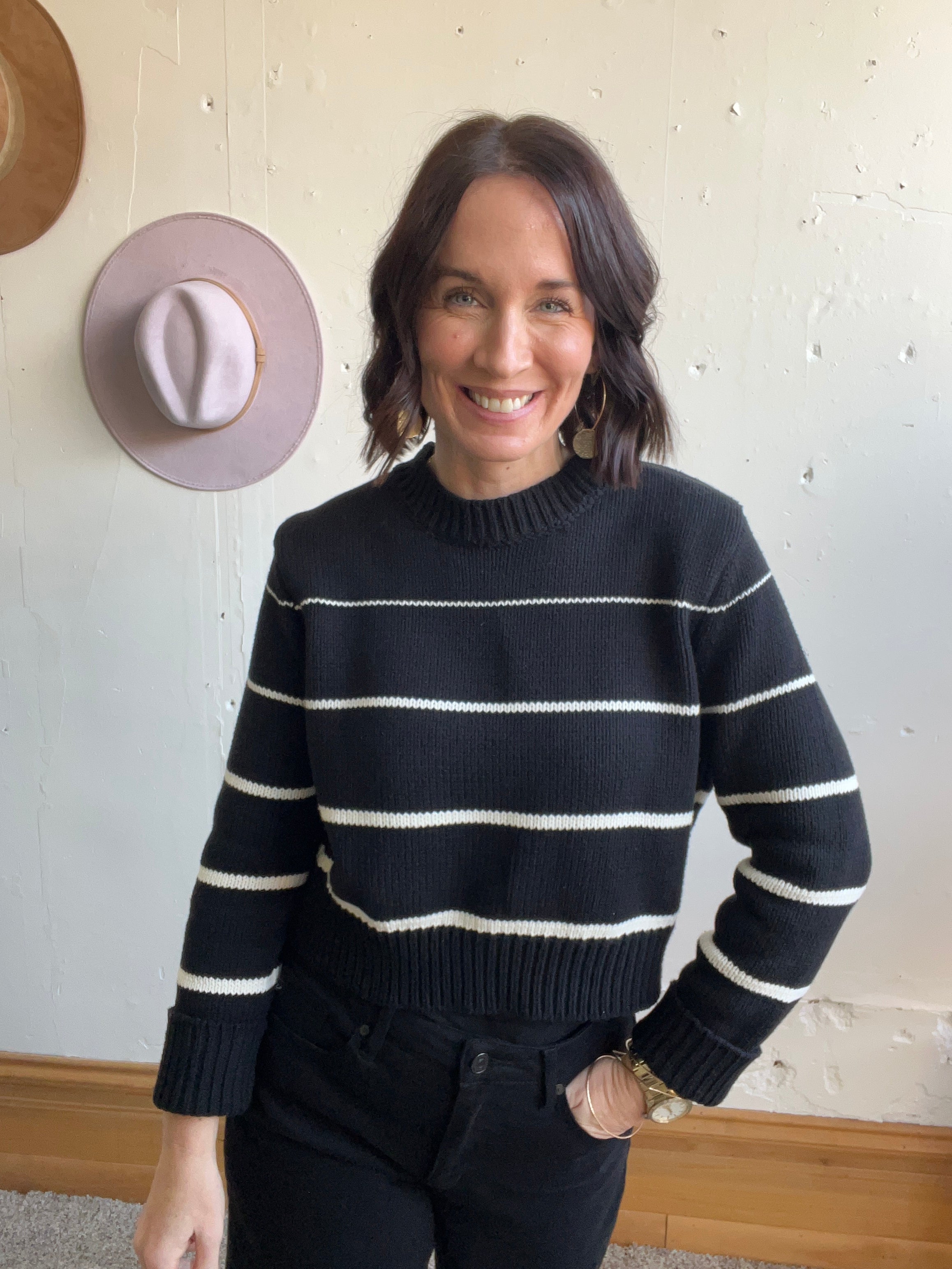 Z Supply Milan Stripe Sweater、mySite、garagedoors4me