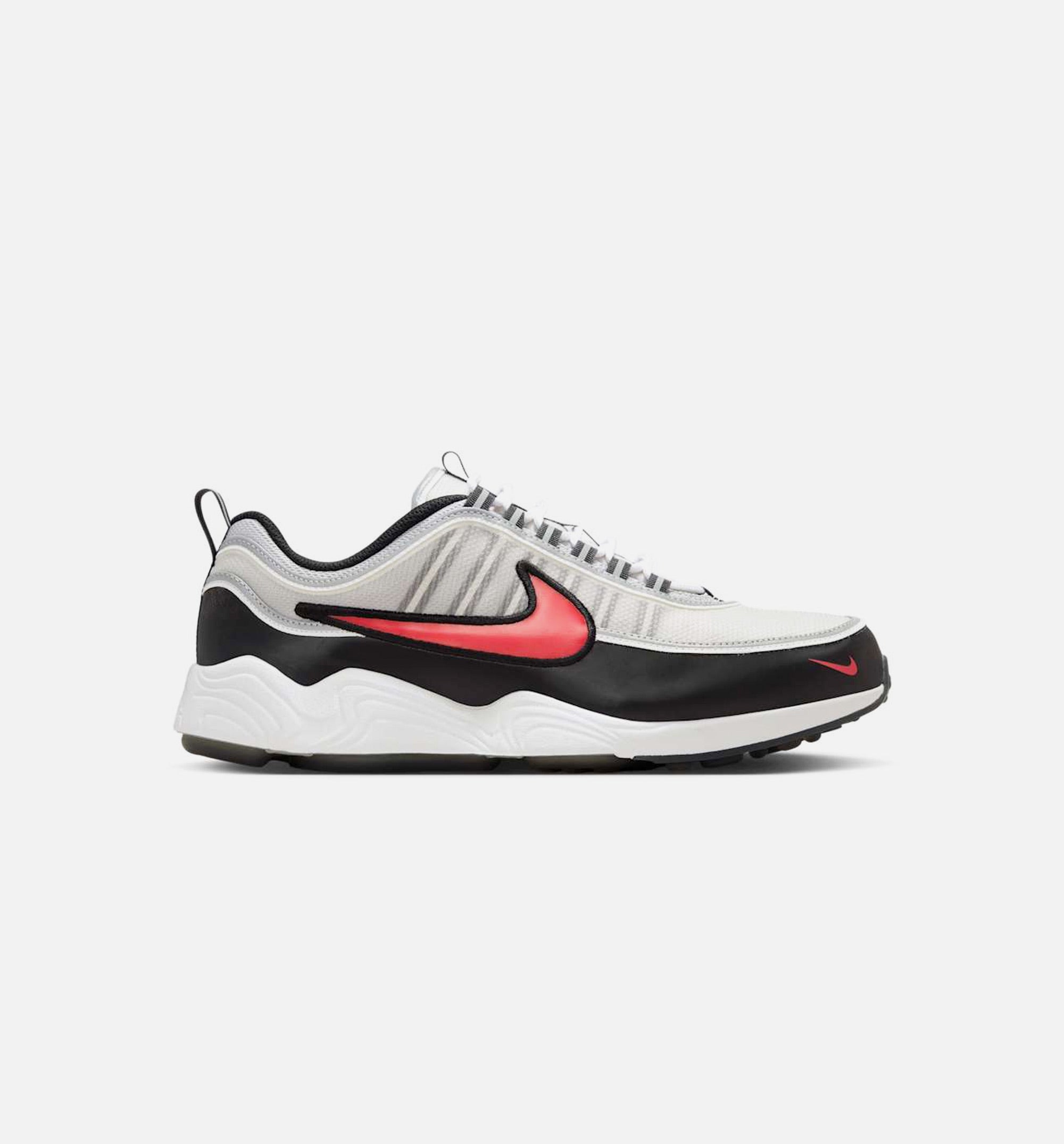 Air Zoom Spiridon Mens Lifestyle Shoe - Metallic Silver/Sport Red/Black/White、mySite、dreamappss