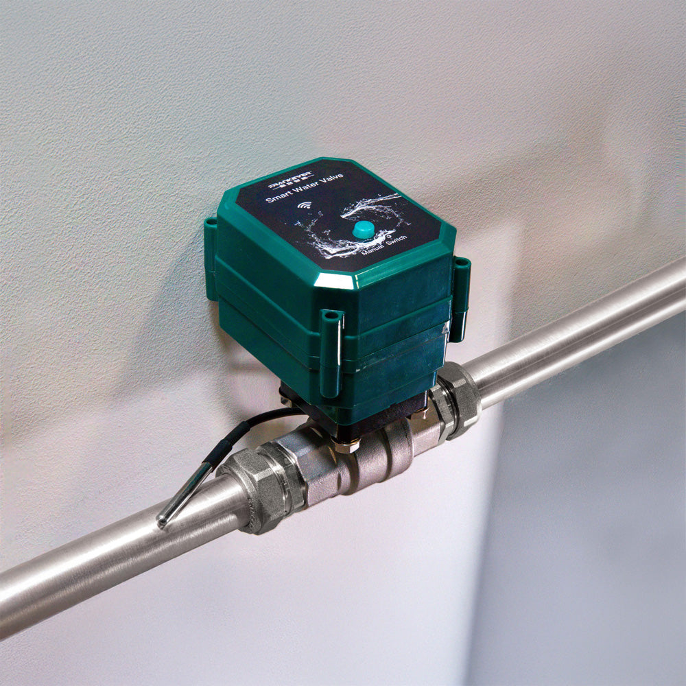 FrankEver Válvula de Água Inteligente WiFi/BT compatível com Shelly - DN15、mySite、fannypackpong