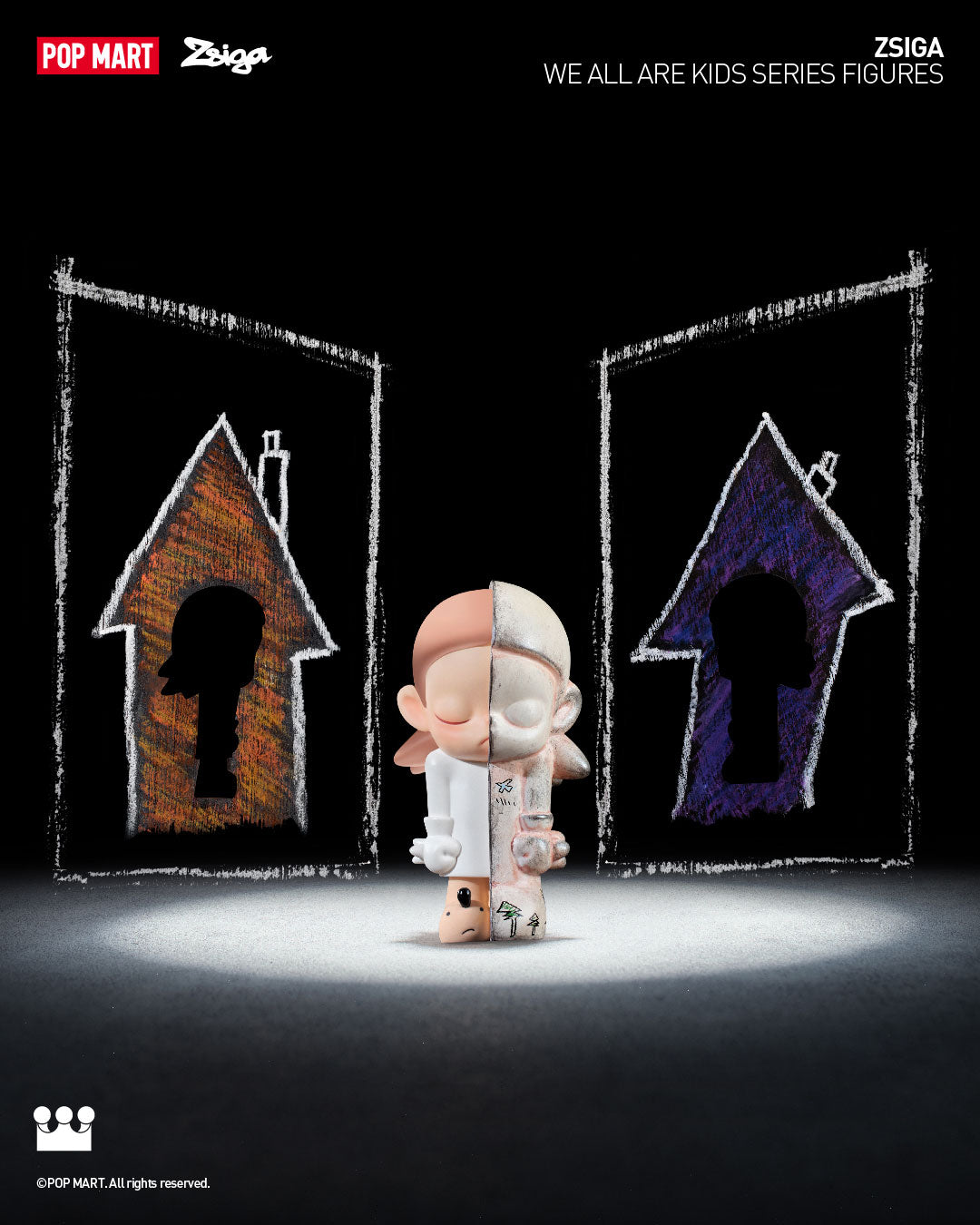  POP MART Zsiga We All Are Kids Series Figures、mySite、greenlandpopulation