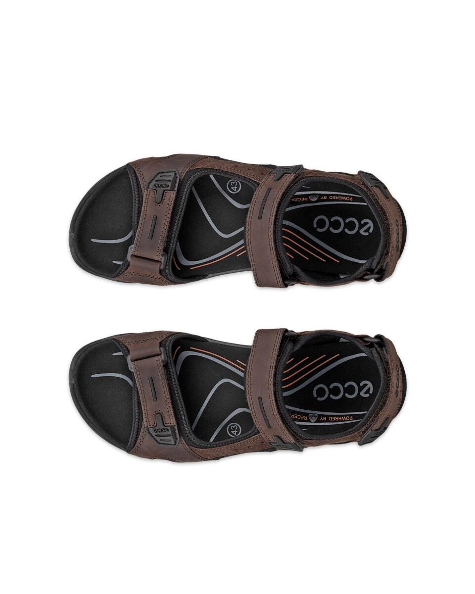 Ecco Men's Yucatan Offroad Nubuck Outdoor Sandal - Mocha、mySite、preschool7hills
