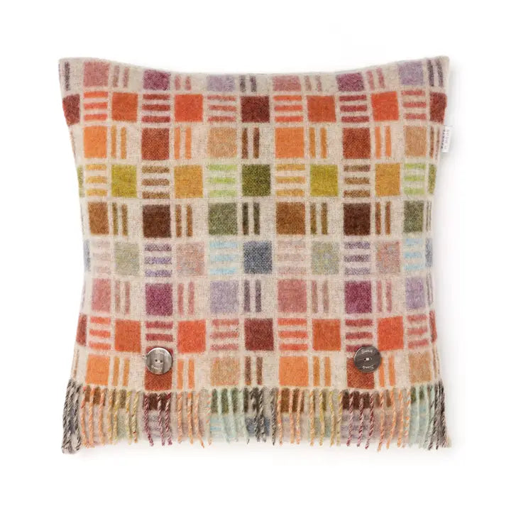  Merino Lambswool Throw Pillow Ribbon、mySite、elrpsem3k