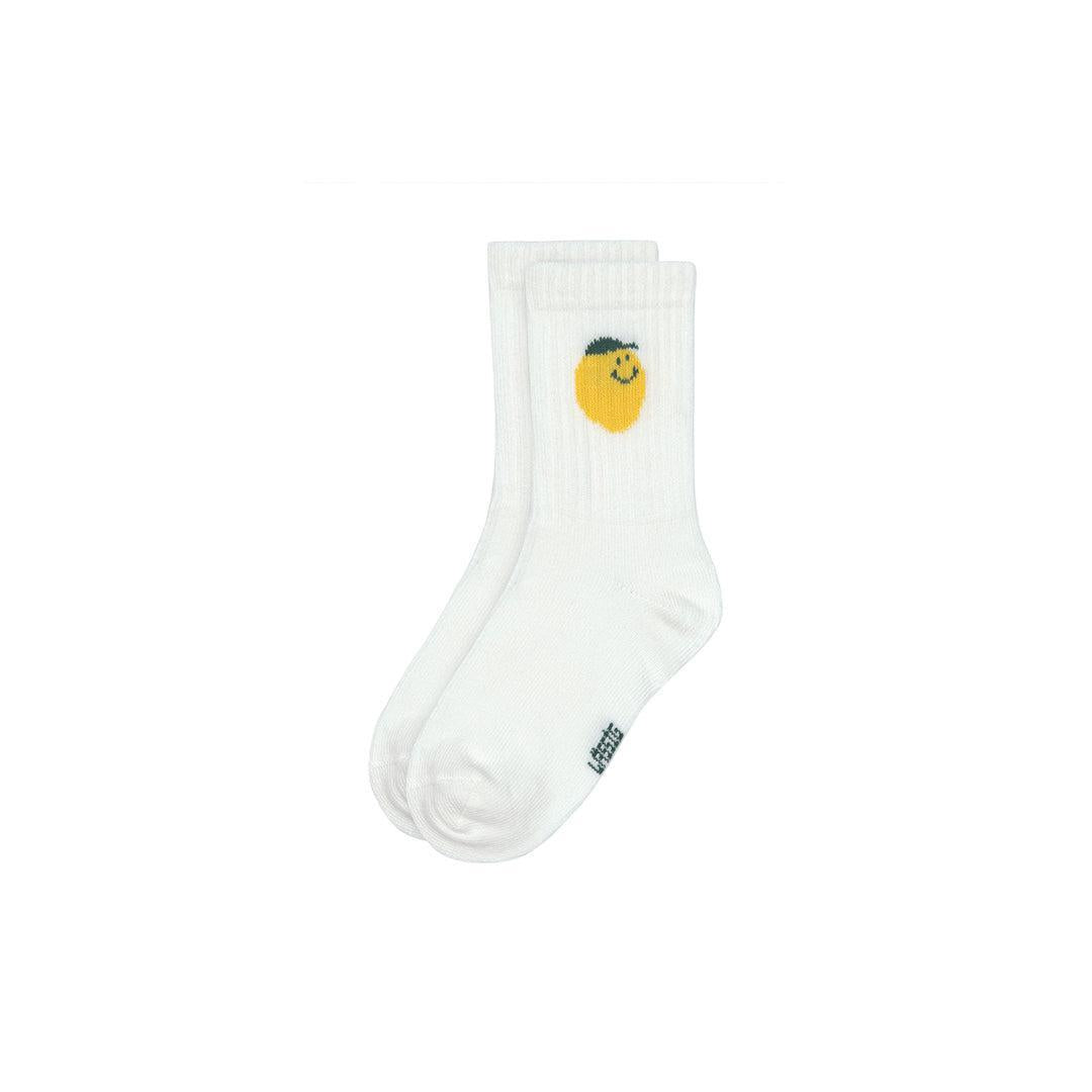  Lassig Tennis Socks - 3 Pack - White - Lemon、mySite、merchandisen